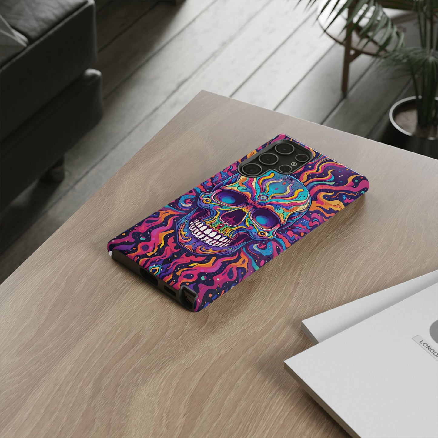 Colorful Skull Phone Case - Tough Cases for Bold Personalities