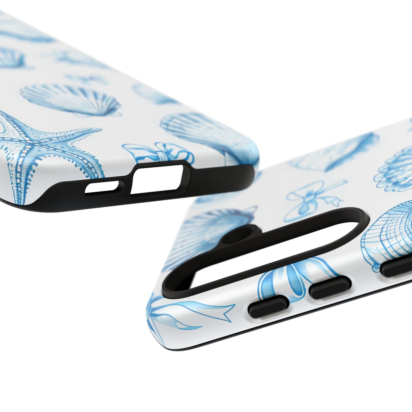 Coquette-Coastal Ocean-Themed Phone Case - Seashell and Starfish Design