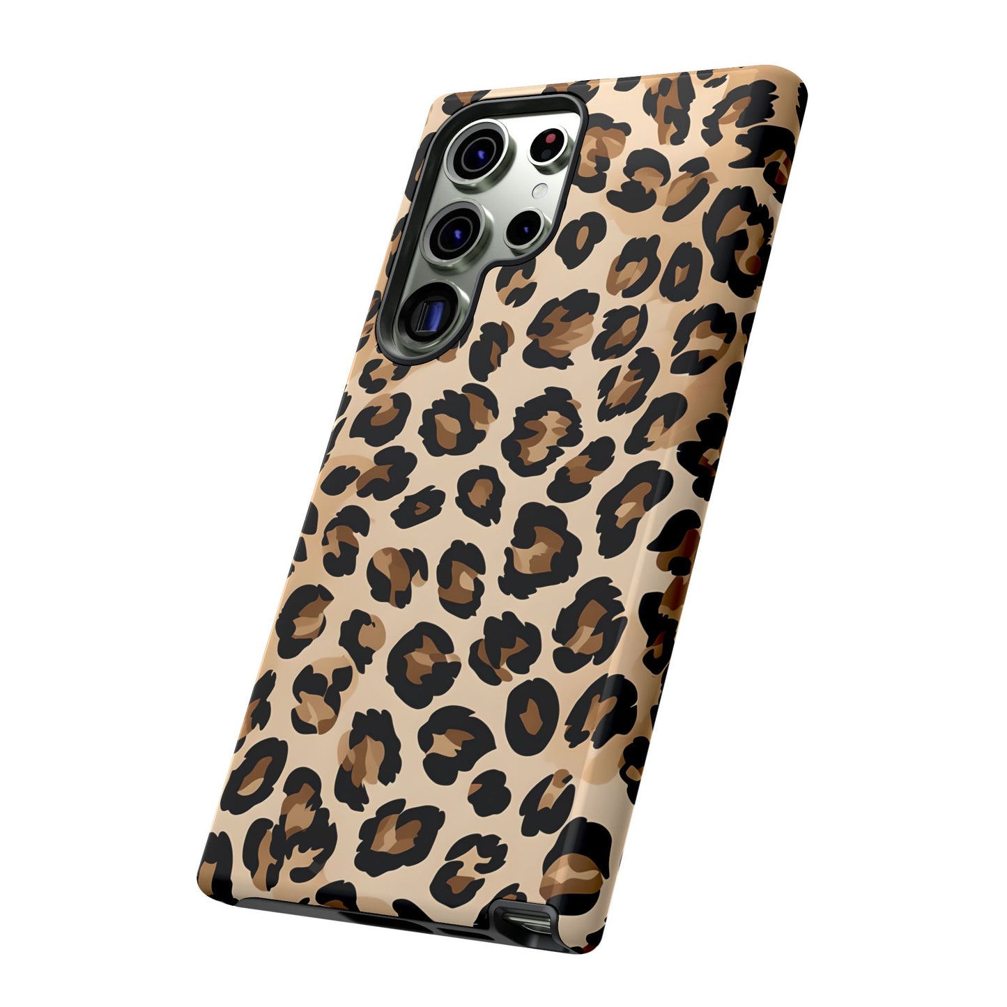 Wild Leopard Print Phone Case - Tough Protection for Animal Lovers