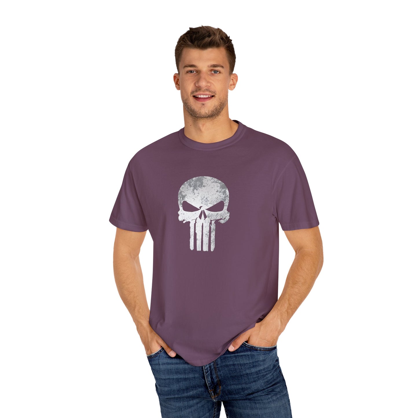 Unisex Skull Graphic T-Shirt - Trendy, Casual Wear for Edgy Style