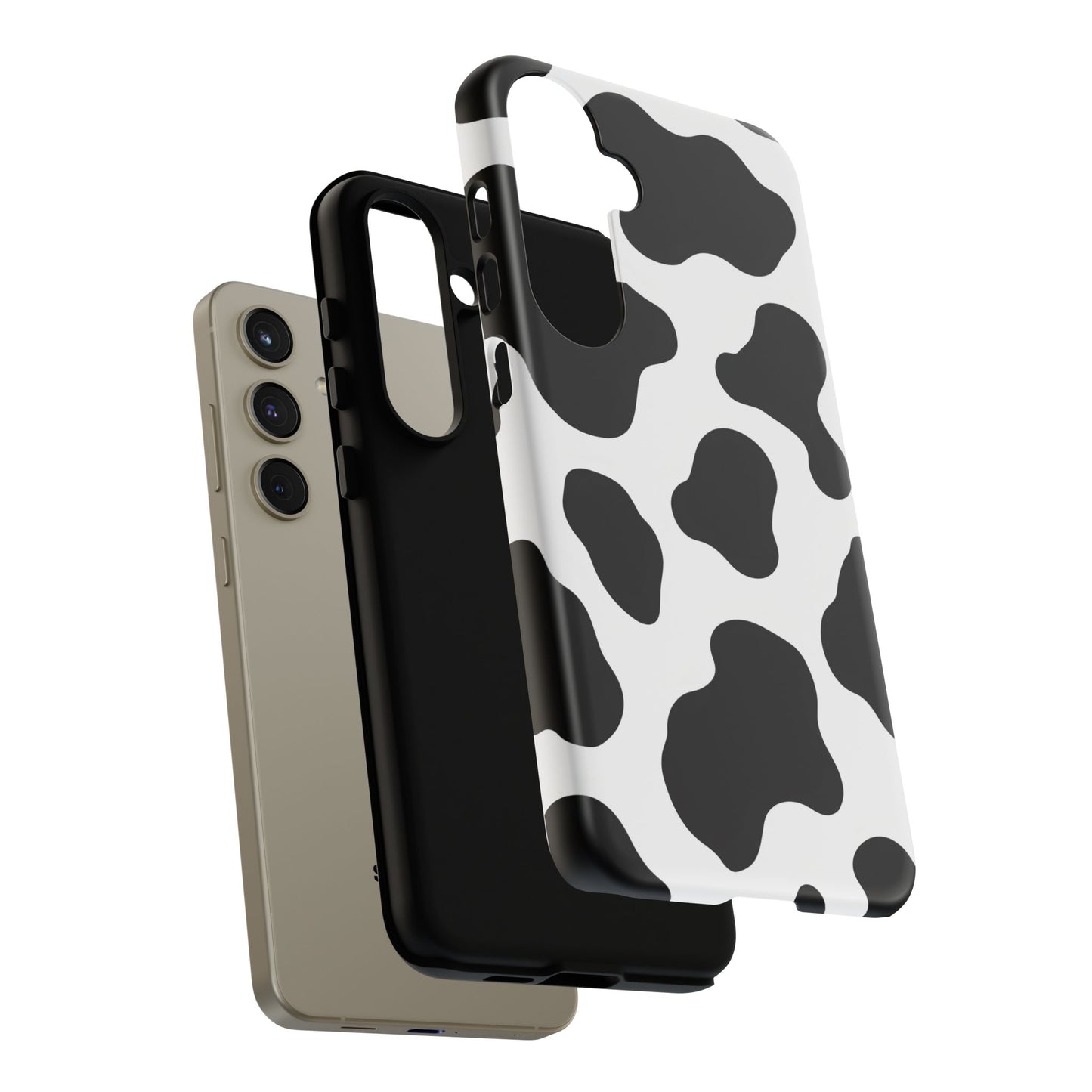 Cow Print Phone Case - Tough Cases for Trendy Protection
