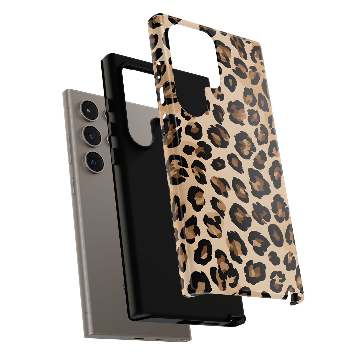 Wild Leopard Print Phone Case - Tough Protection for Animal Lovers