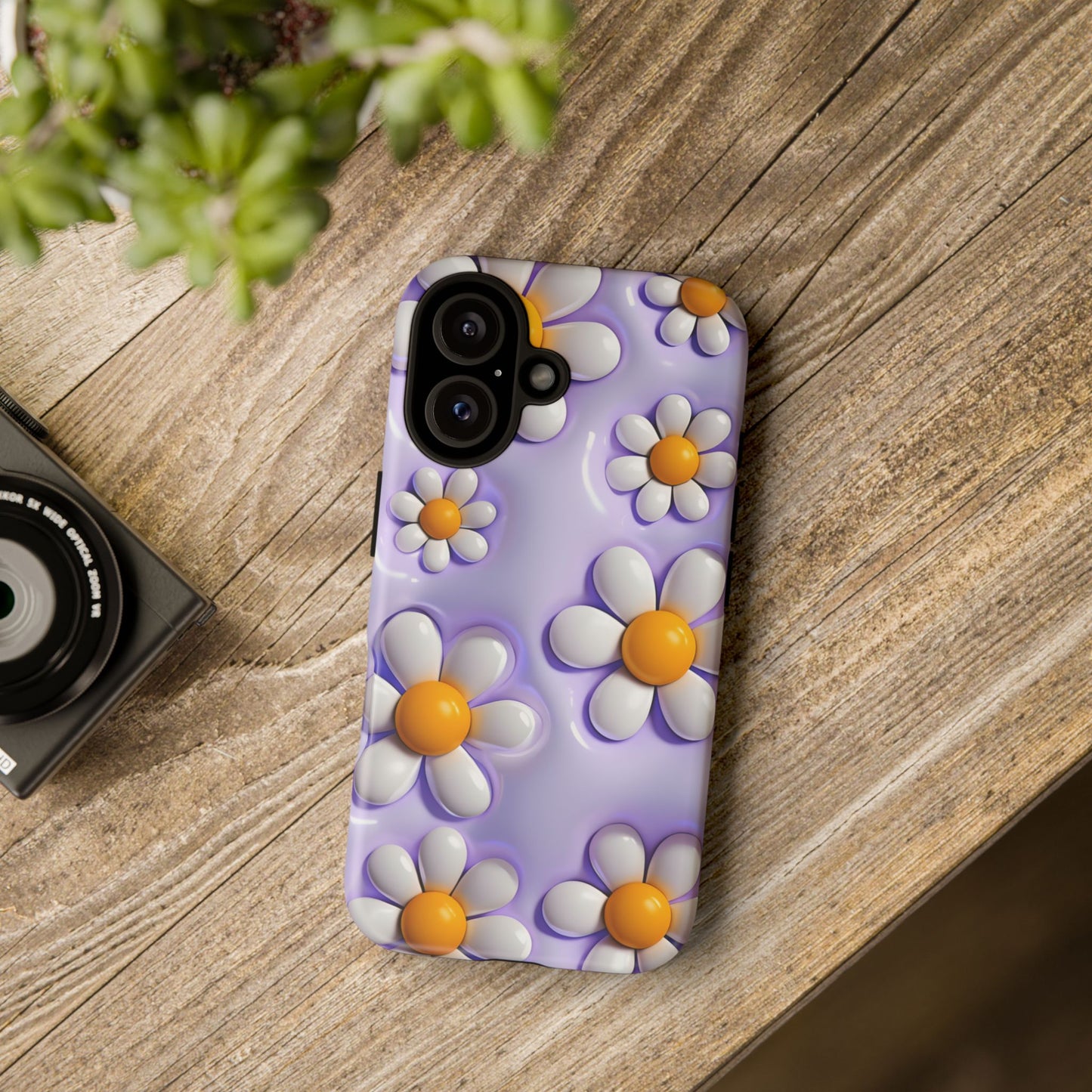 Daisy Floral Phone Case - Tough Cases for Flower Power Vibes