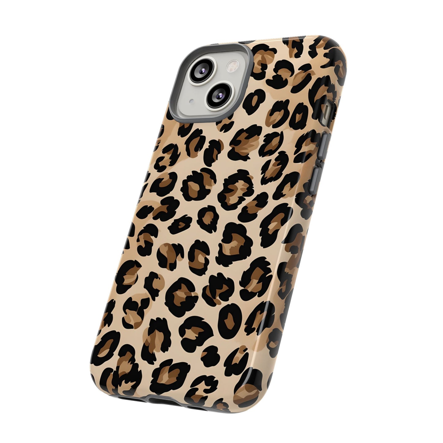 Wild Leopard Print Phone Case - Tough Protection for Animal Lovers