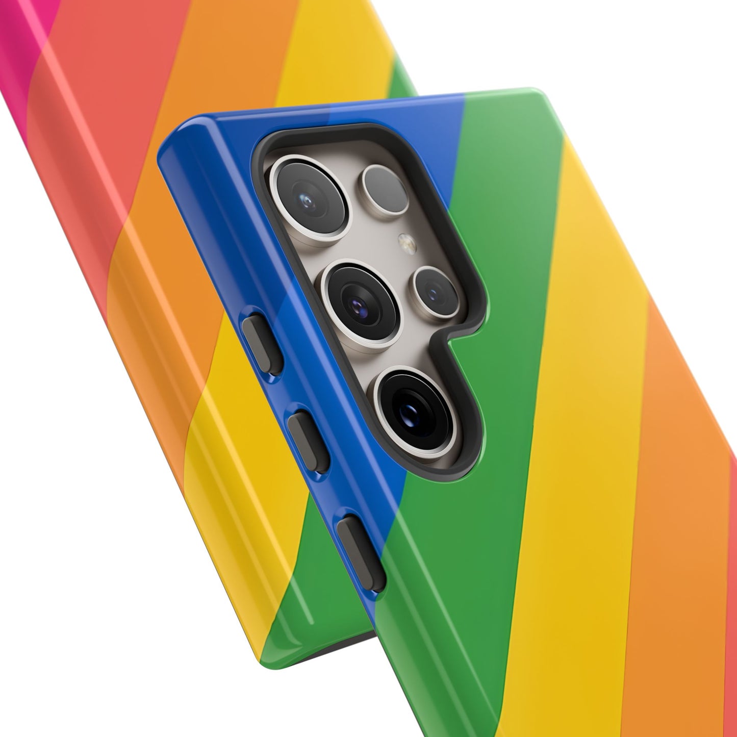 Vibrant Rainbow Phone Case - Tough & Stylish