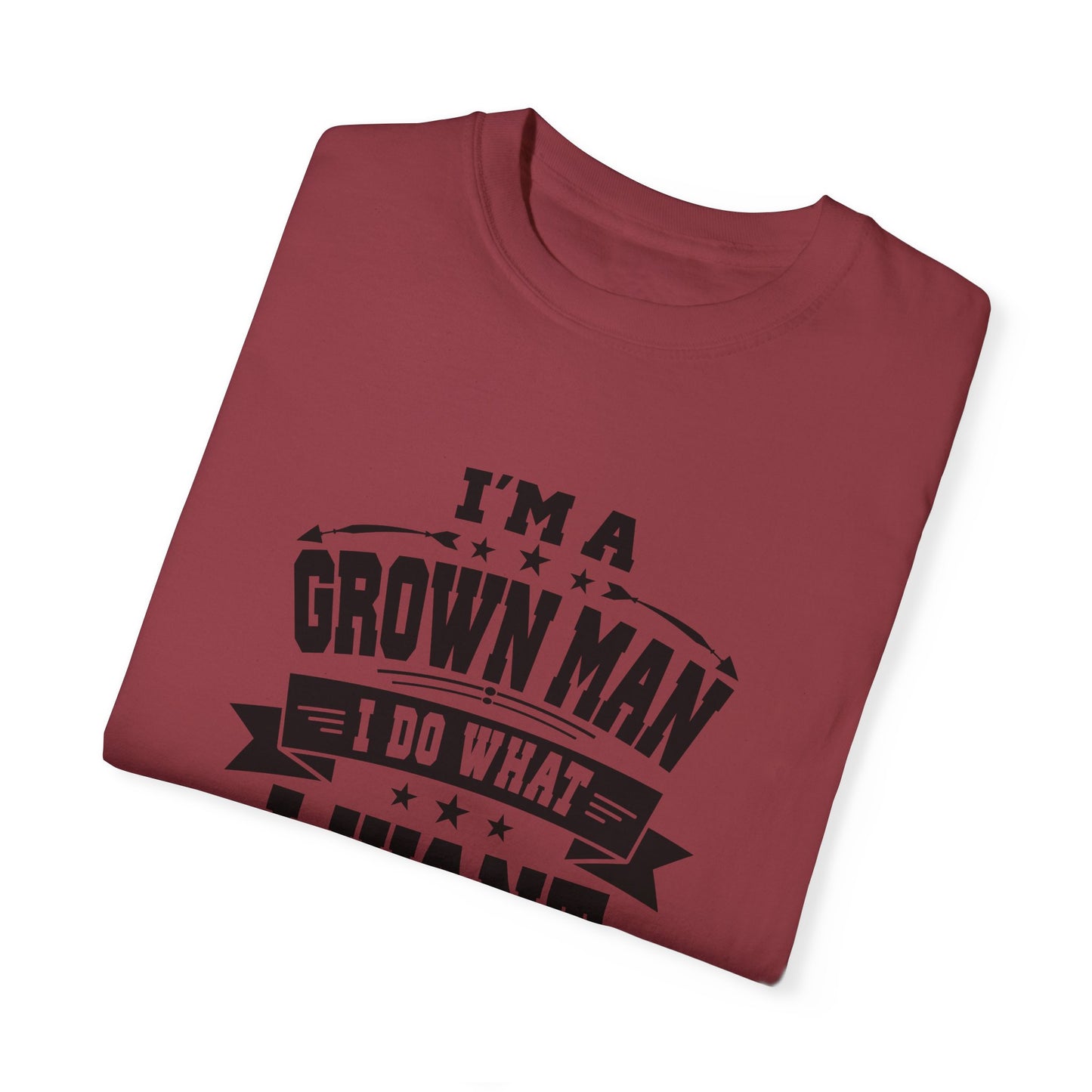 Humorous Grown Man T-Shirt - Perfect Gift for Men