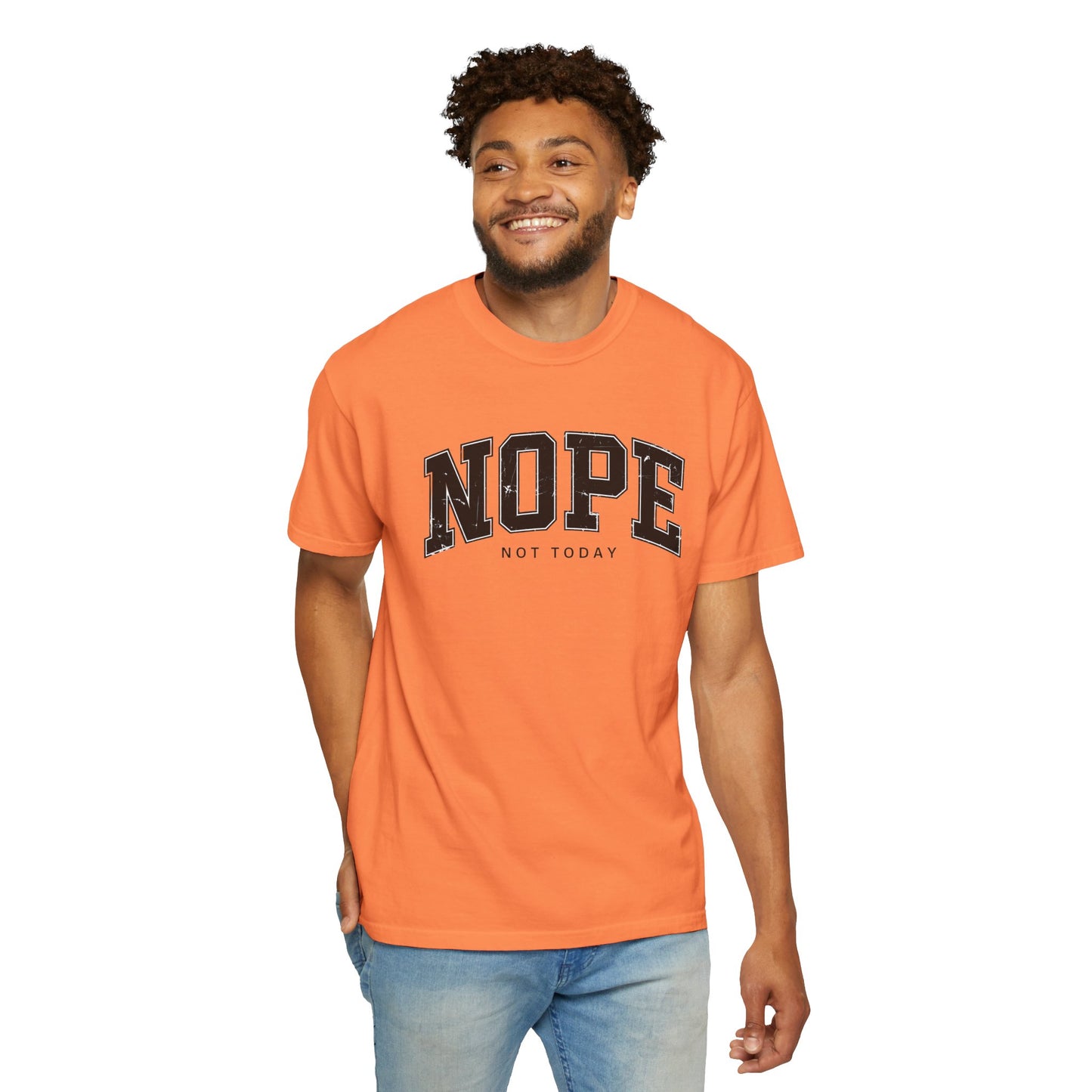 Unisex NOPE Not Today T-Shirt - Casual Humor Tee for Everyday Wear