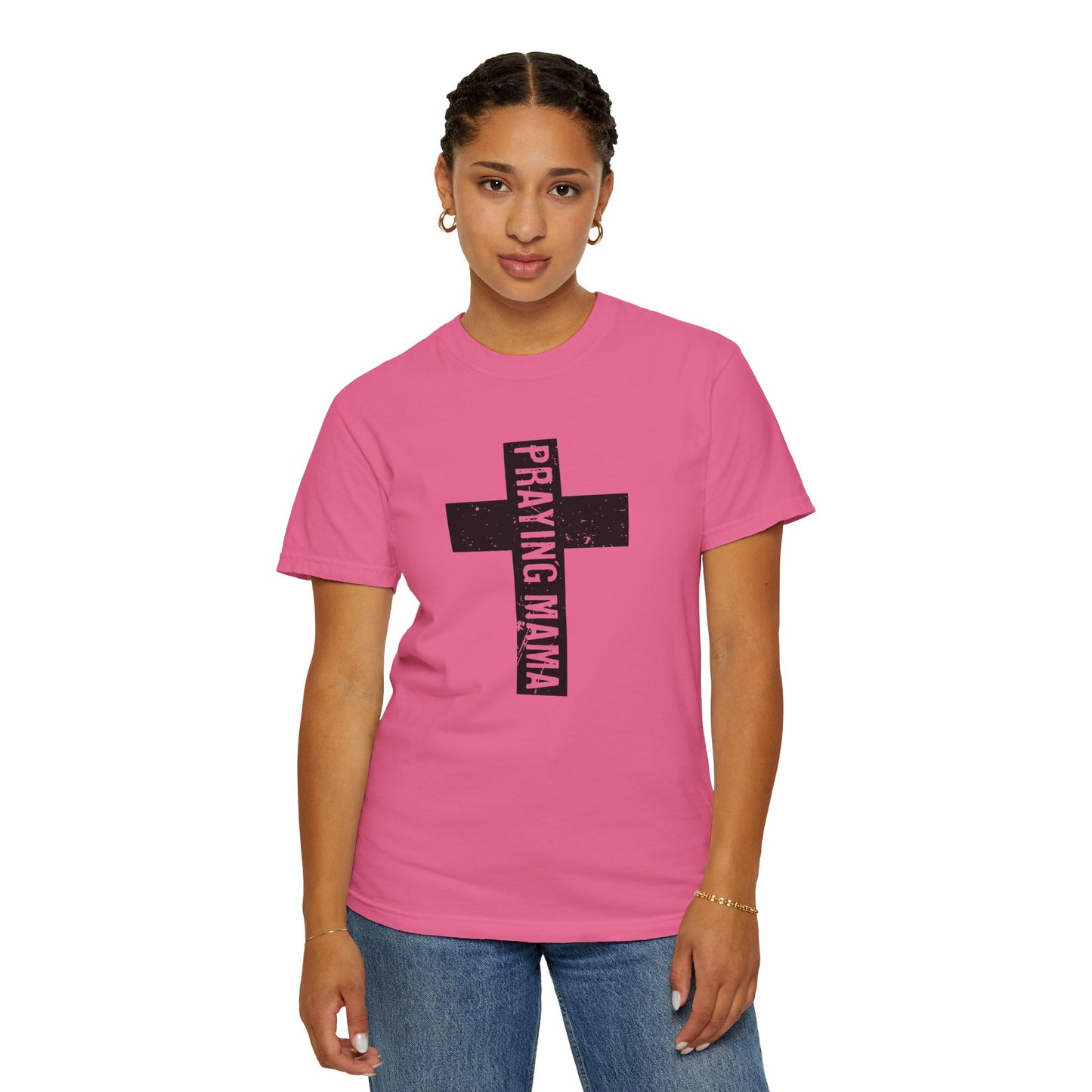 Praying Mama Graphic Unisex T-Shirt - Faith-Inspired Apparel for Moms