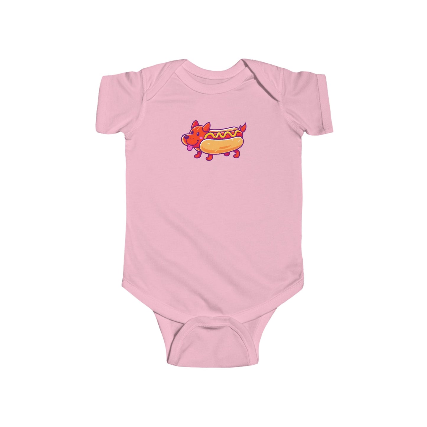 Cute Hot Dog Baby Bodysuit - Fun Infant Outfit for Foodie Families