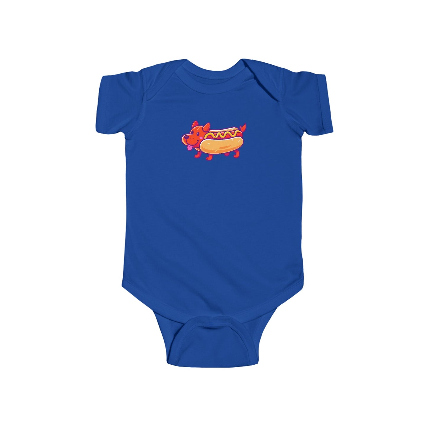 Cute Hot Dog Baby Bodysuit - Fun Infant Outfit for Foodie Families
