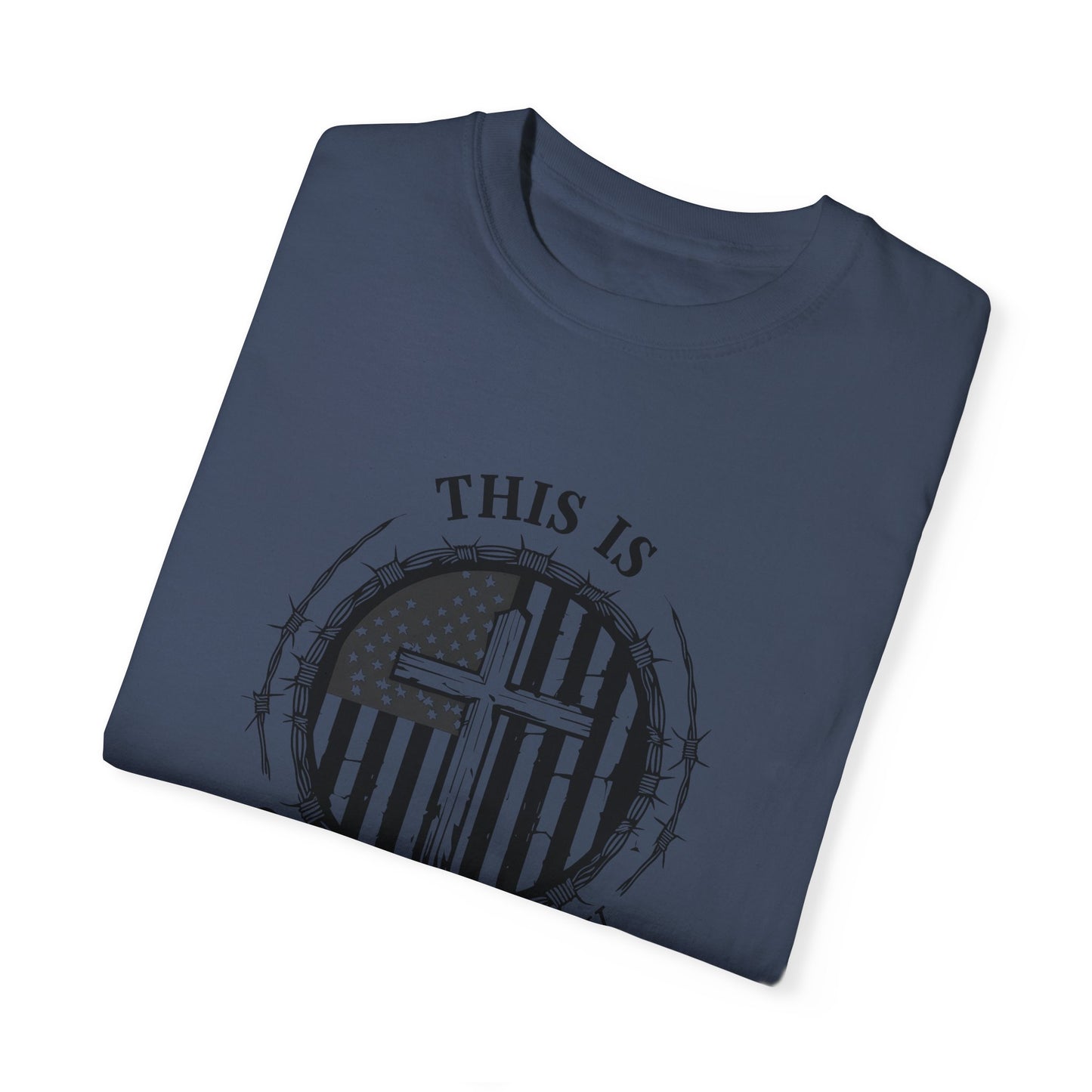 Unisex God’s Country Graphic T-Shirt - Patriotic Design
