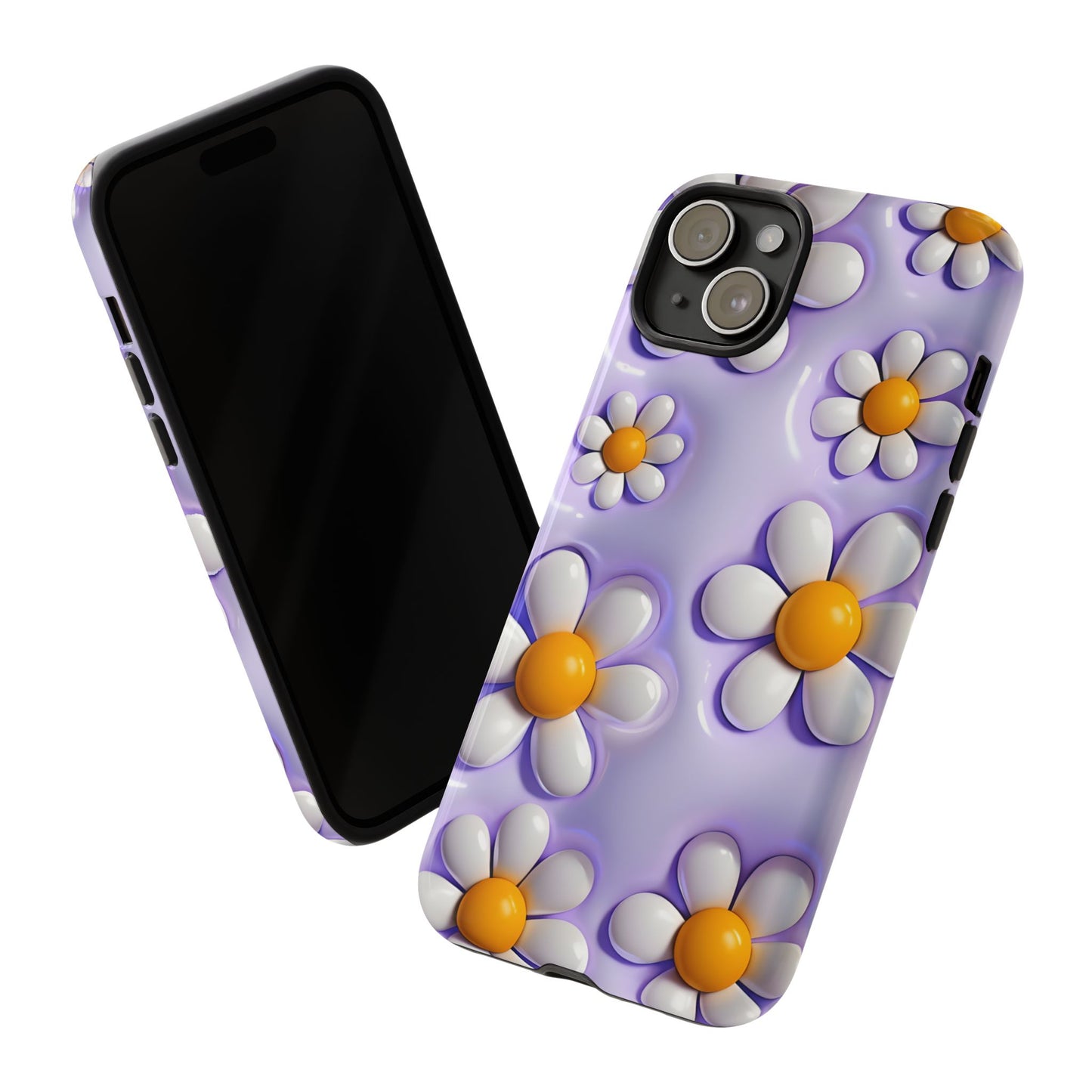 Daisy Floral Phone Case - Tough Cases for Flower Power Vibes