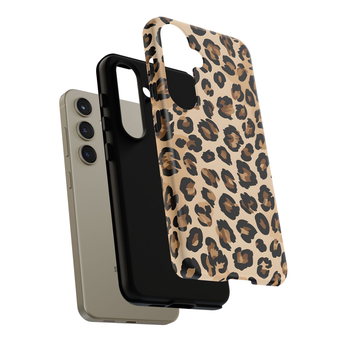 Wild Leopard Print Phone Case - Tough Protection for Animal Lovers