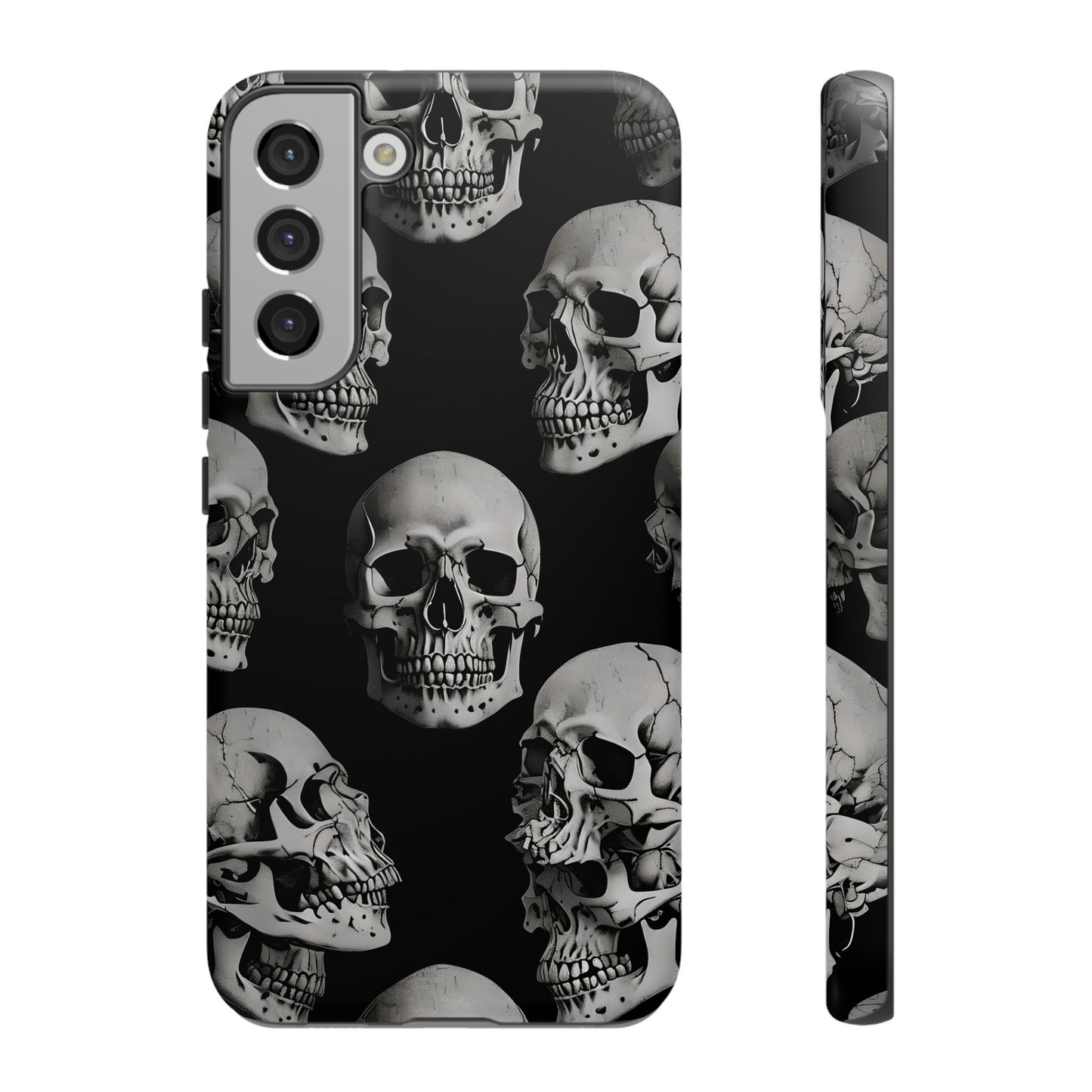 Skull Print Phone Case - Tough Cases for Bold Style