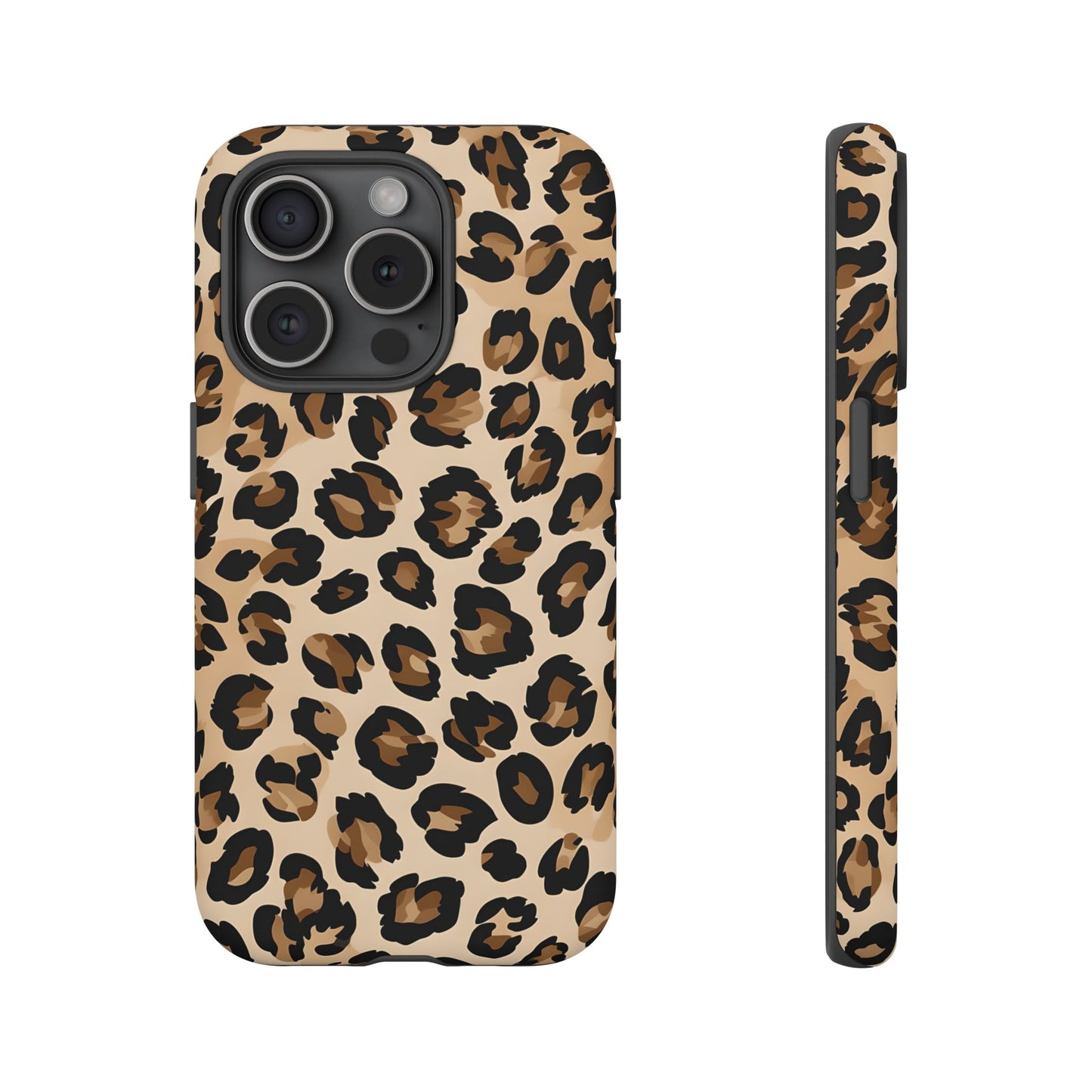 Wild Leopard Print Phone Case - Tough Protection for Animal Lovers