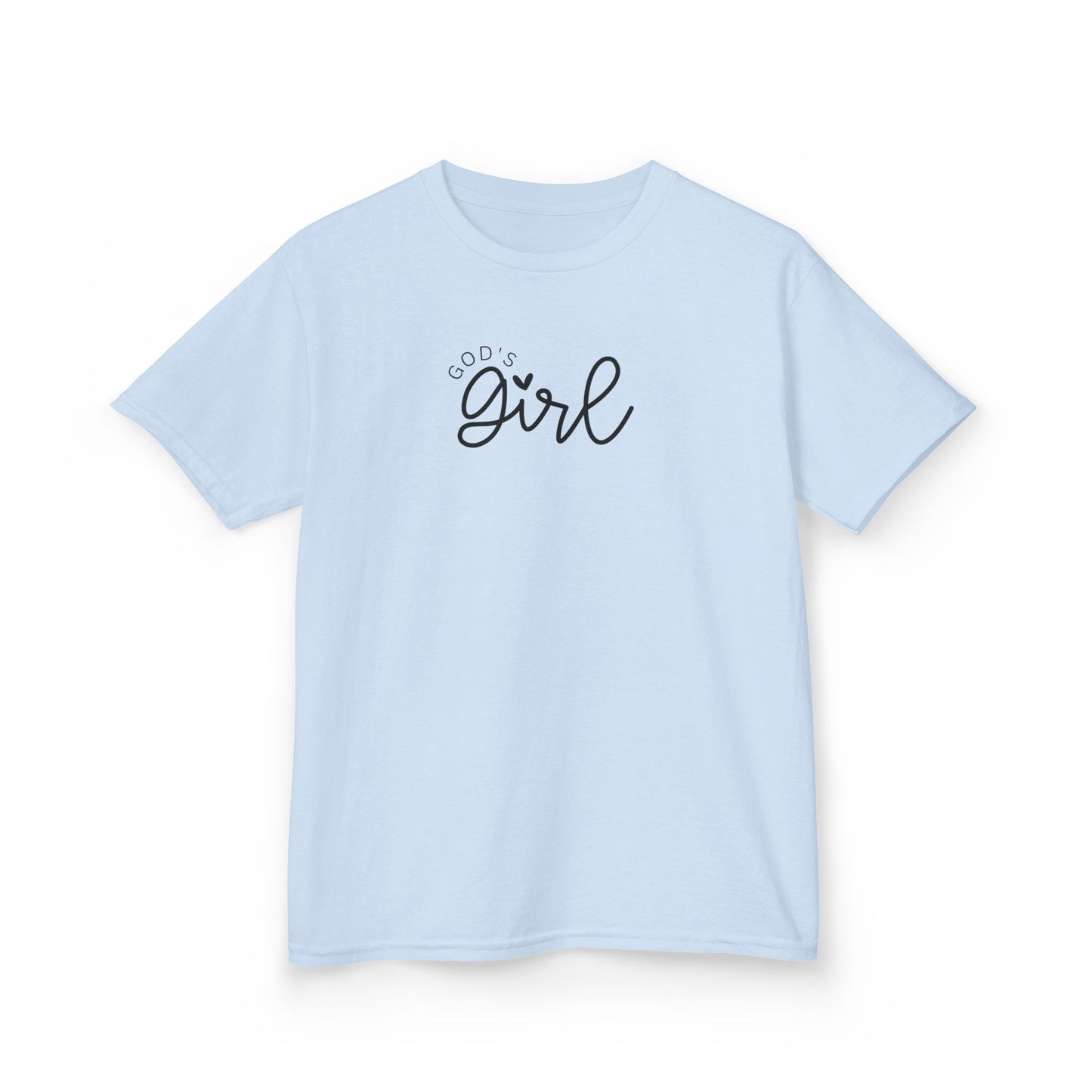 God's Girl Kids Heavy Cotton Tee - Cute and Comfortable T-Shirt for Faith-Inspired Girls