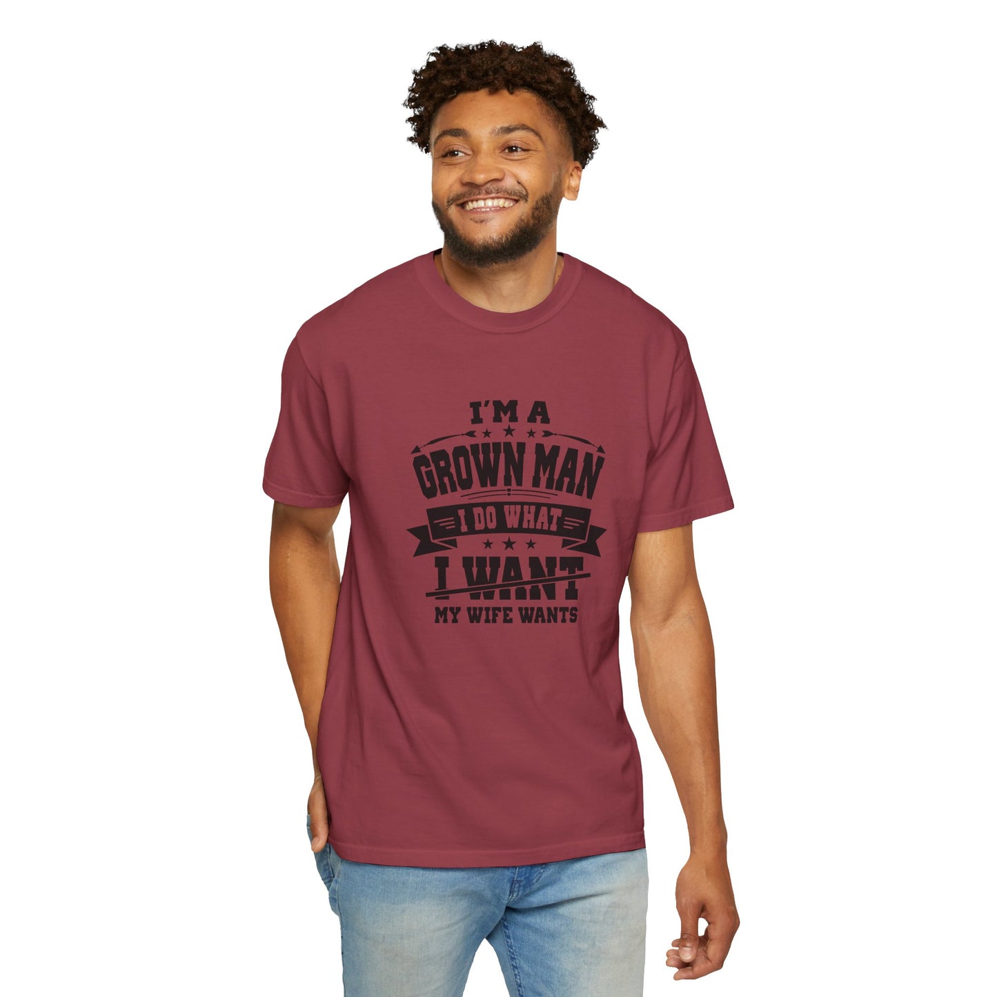 Humorous Grown Man T-Shirt - Perfect Gift for Men