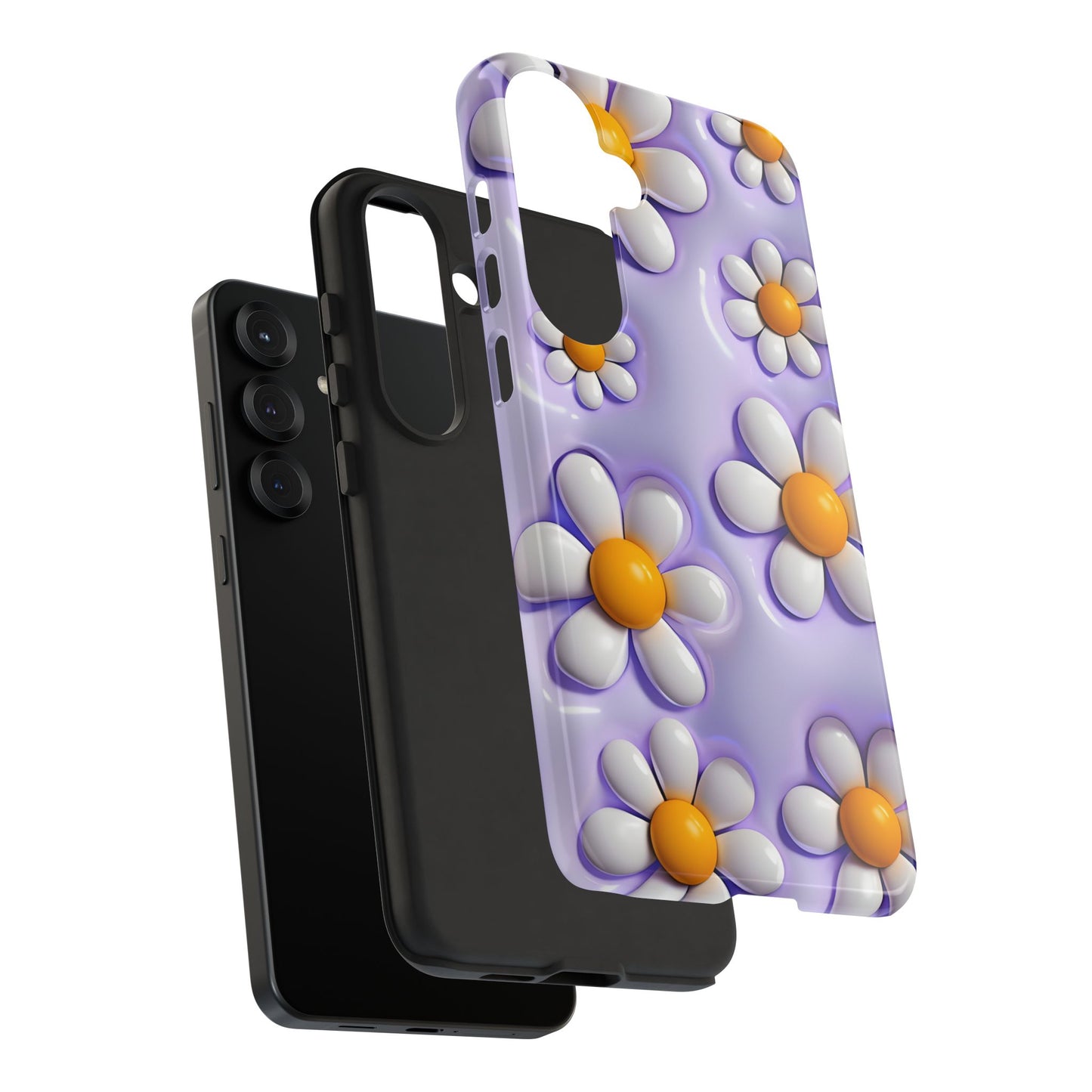 Daisy Floral Phone Case - Tough Cases for Flower Power Vibes