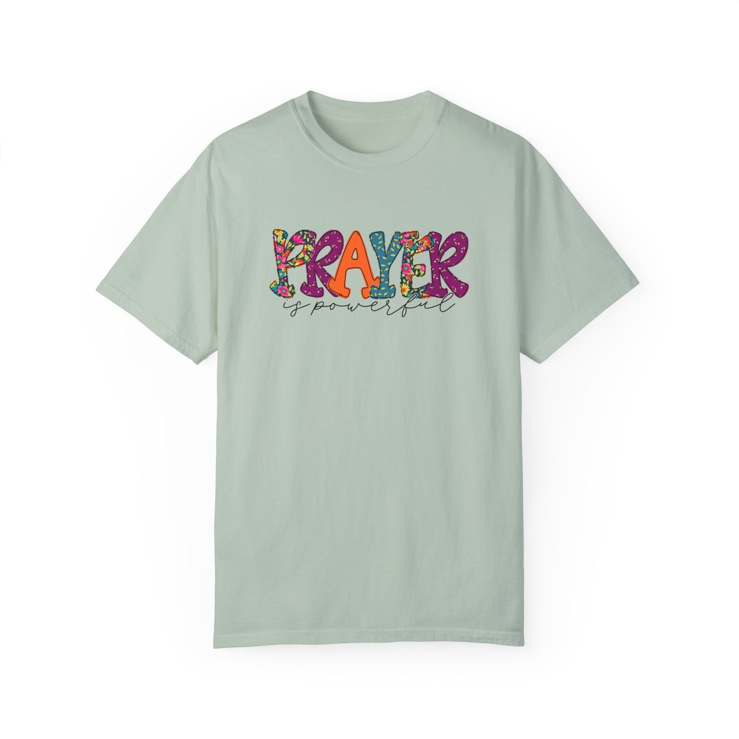 Colorful "Prayer is Powerful" Unisex T-Shirt