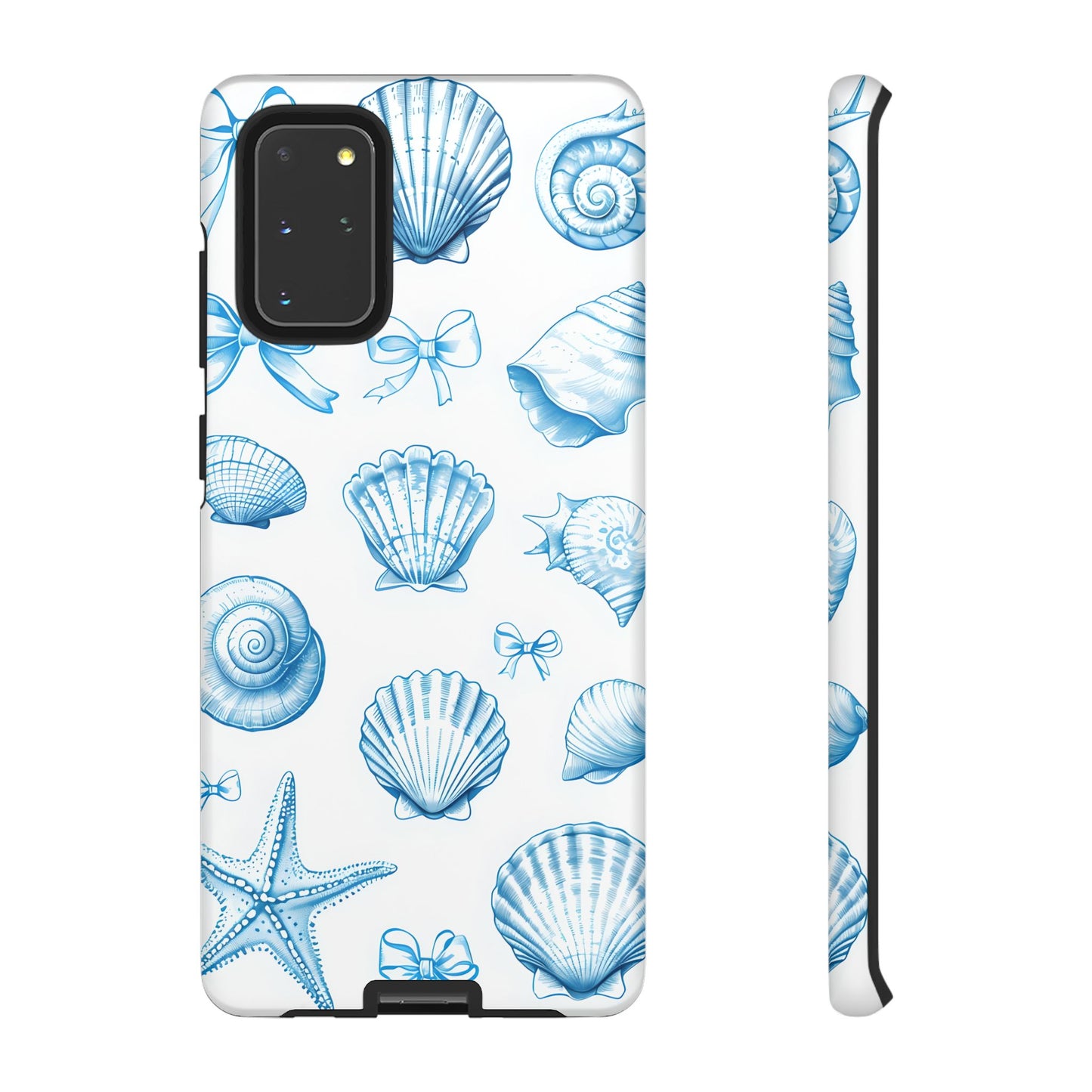 Coquette-Coastal Ocean-Themed Phone Case - Seashell and Starfish Design