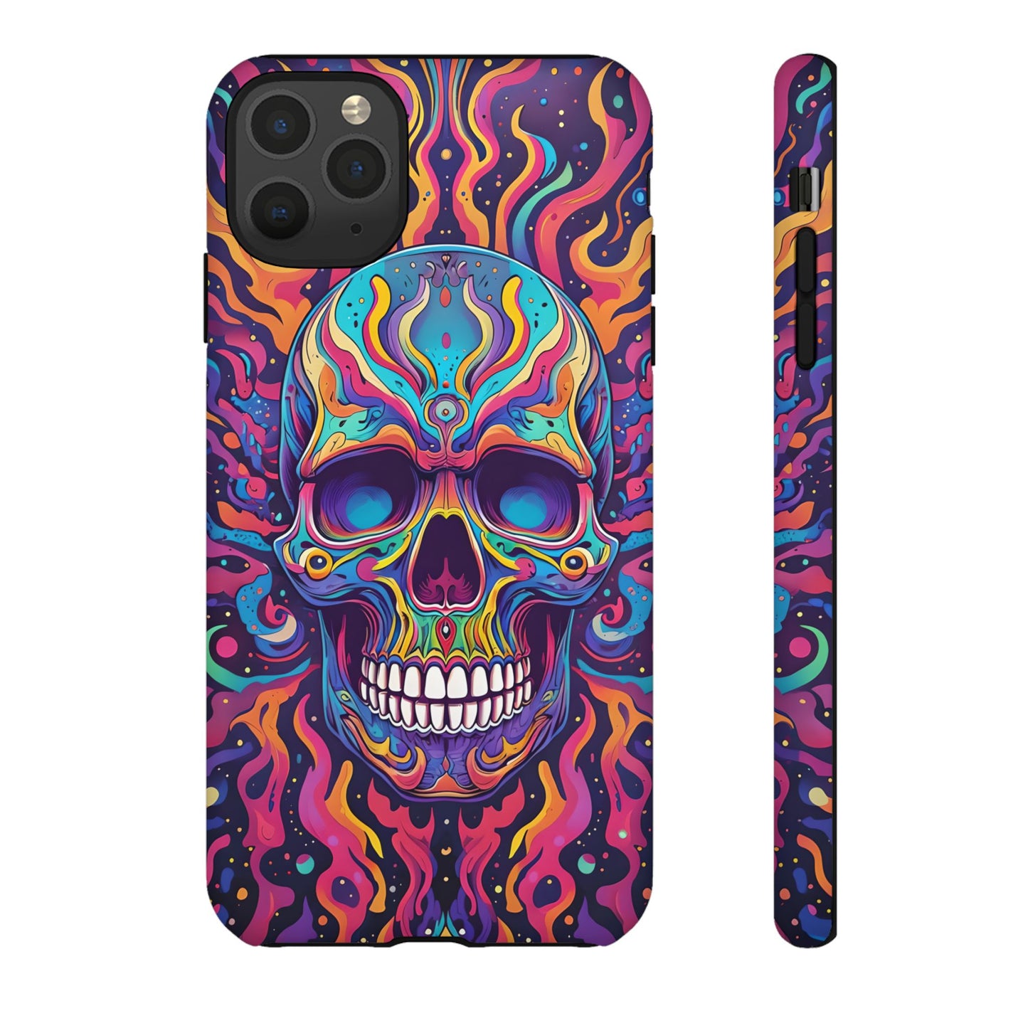 Colorful Skull Phone Case - Tough Cases for Bold Personalities