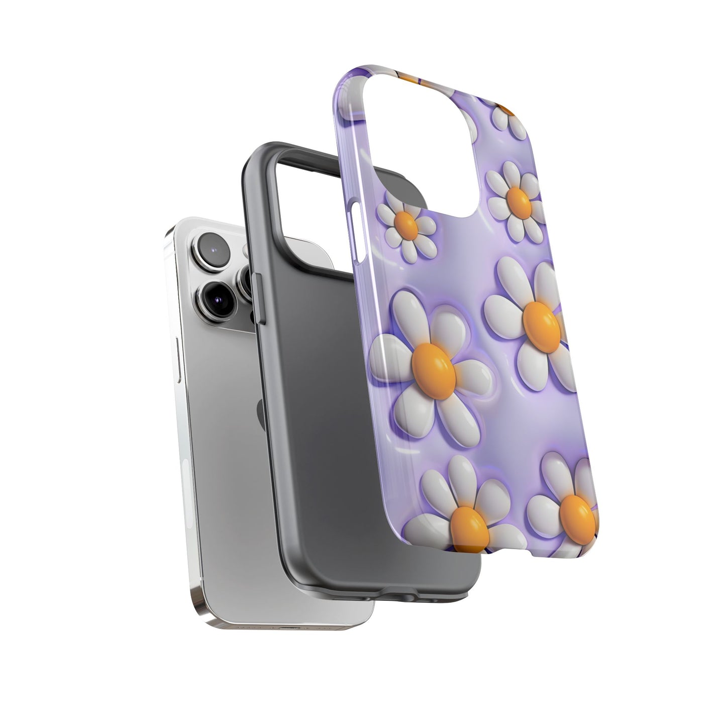Daisy Floral Phone Case - Tough Cases for Flower Power Vibes