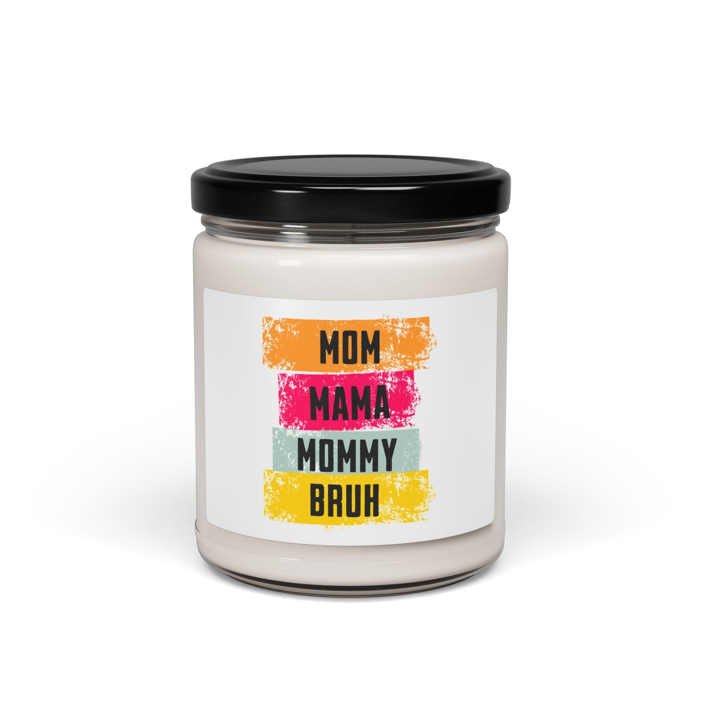 Colorful Mom Scented Soy Candle - Perfect Gift for Mothers Day & Birthdays