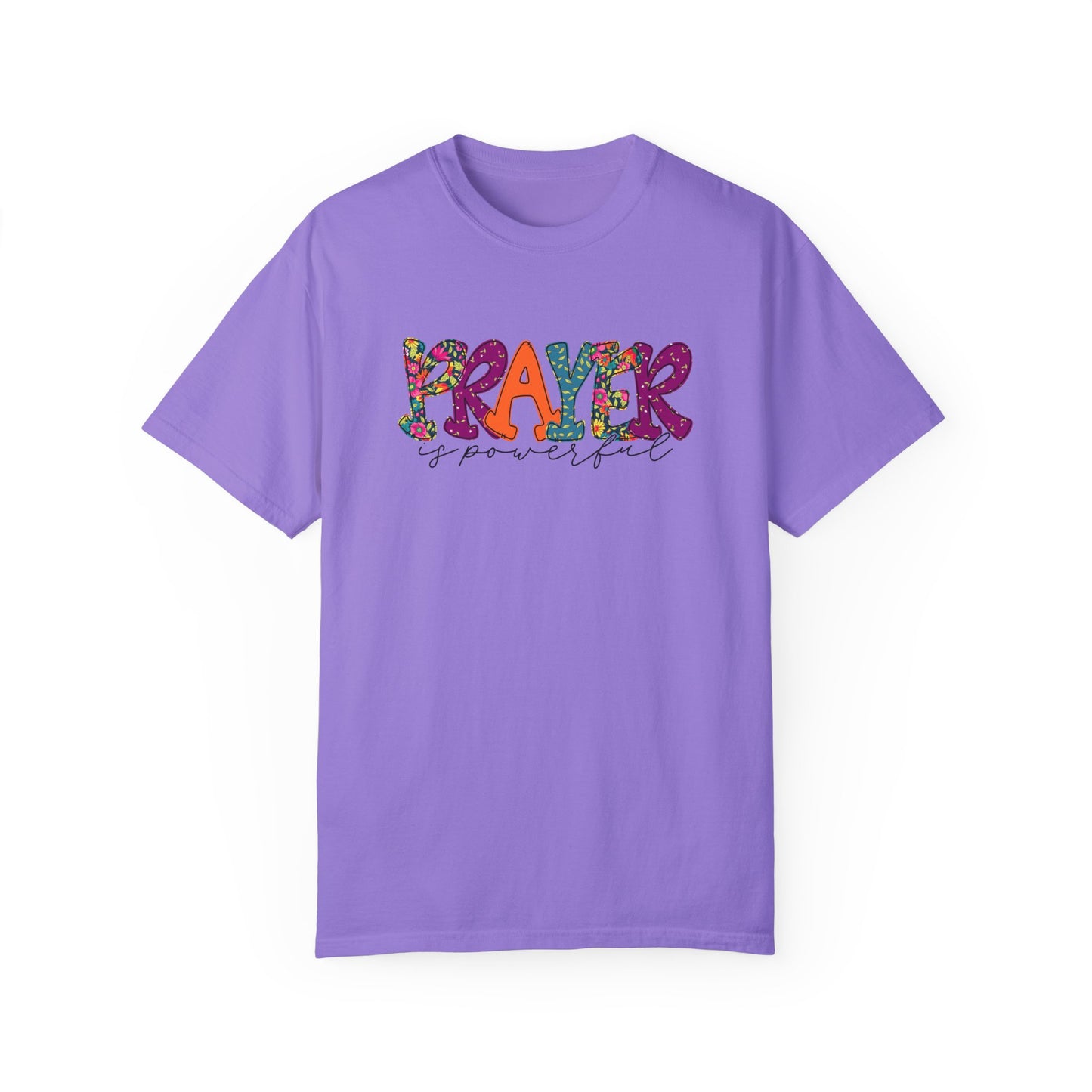 Colorful "Prayer is Powerful" Unisex T-Shirt