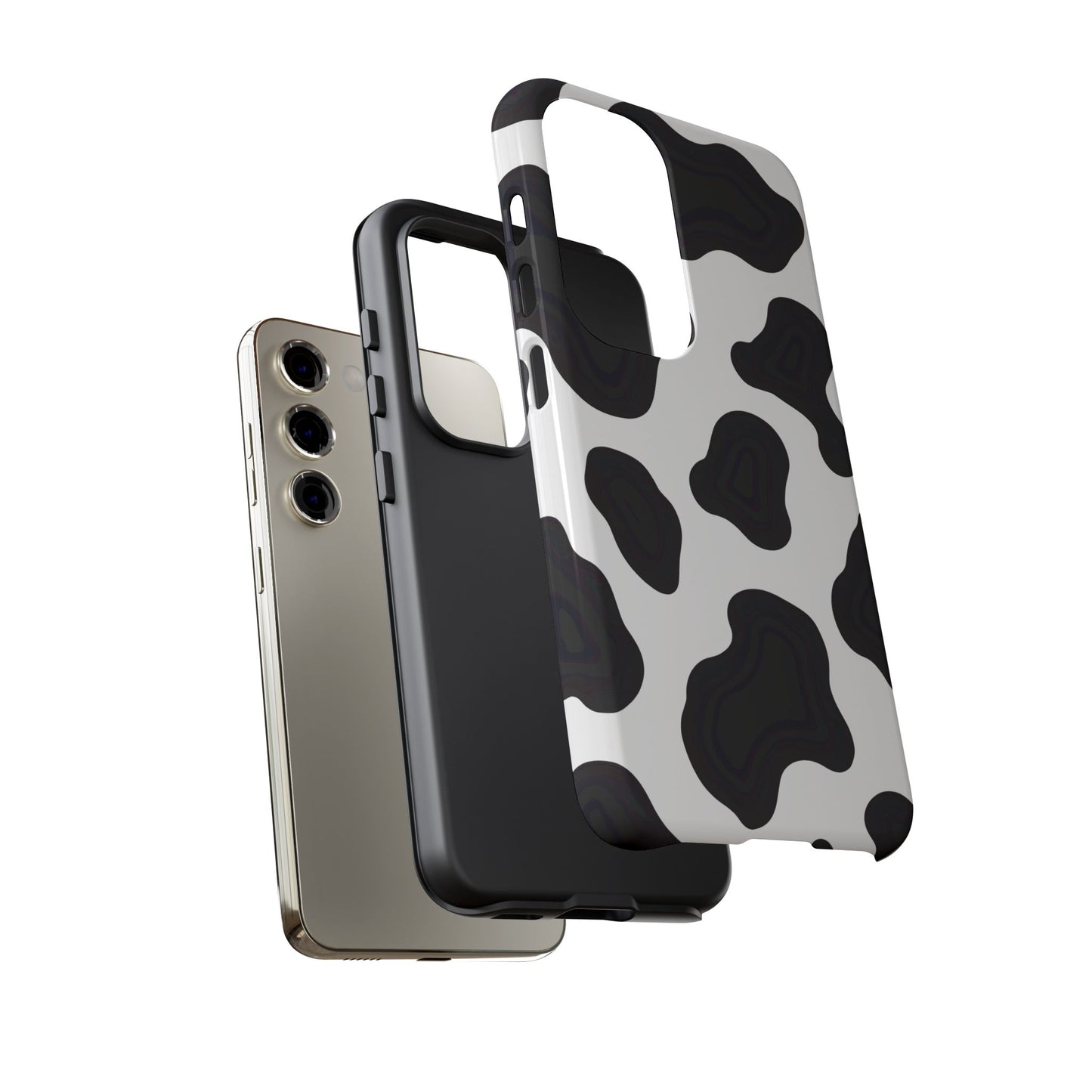 Cow Print Phone Case - Tough Cases for Trendy Protection