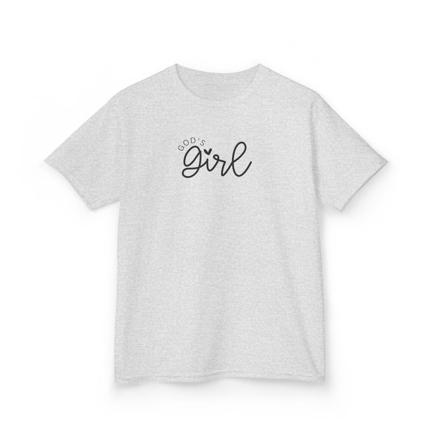 God's Girl Kids Heavy Cotton Tee - Cute and Comfortable T-Shirt for Faith-Inspired Girls