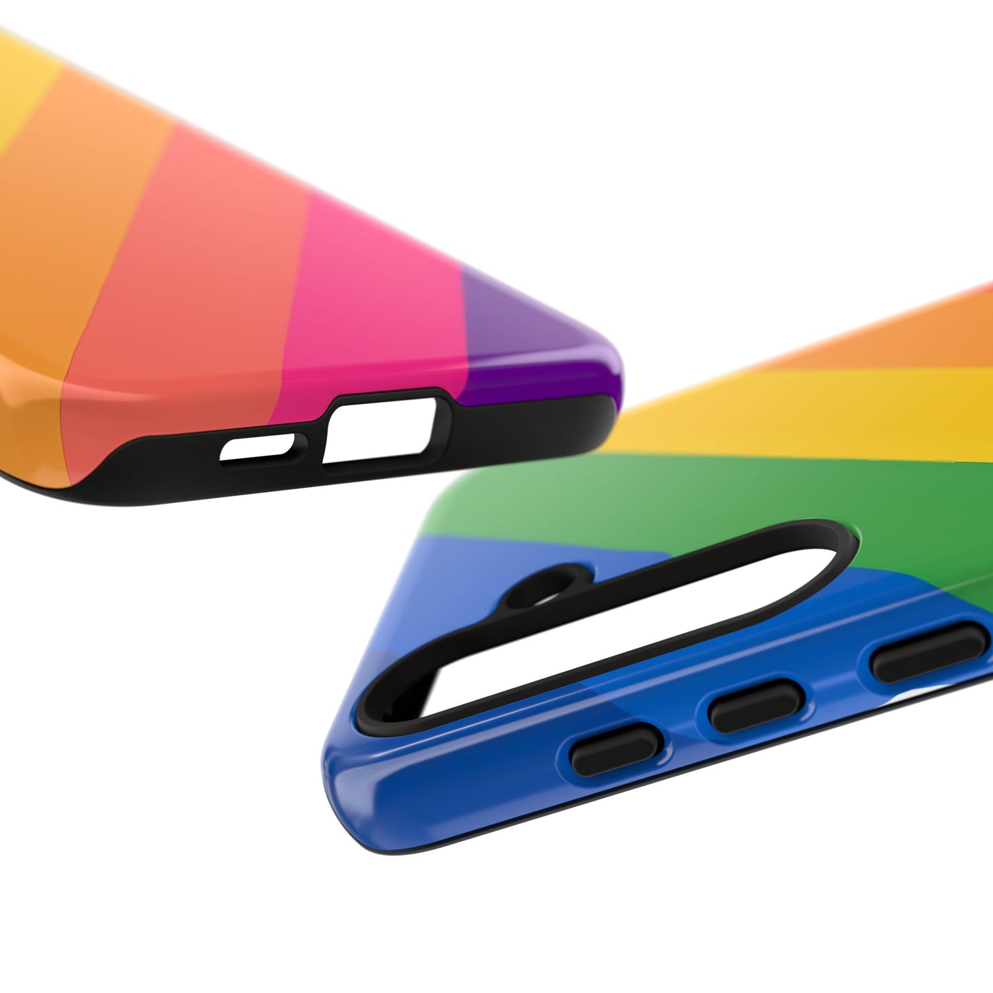 Vibrant Rainbow Phone Case - Tough & Stylish