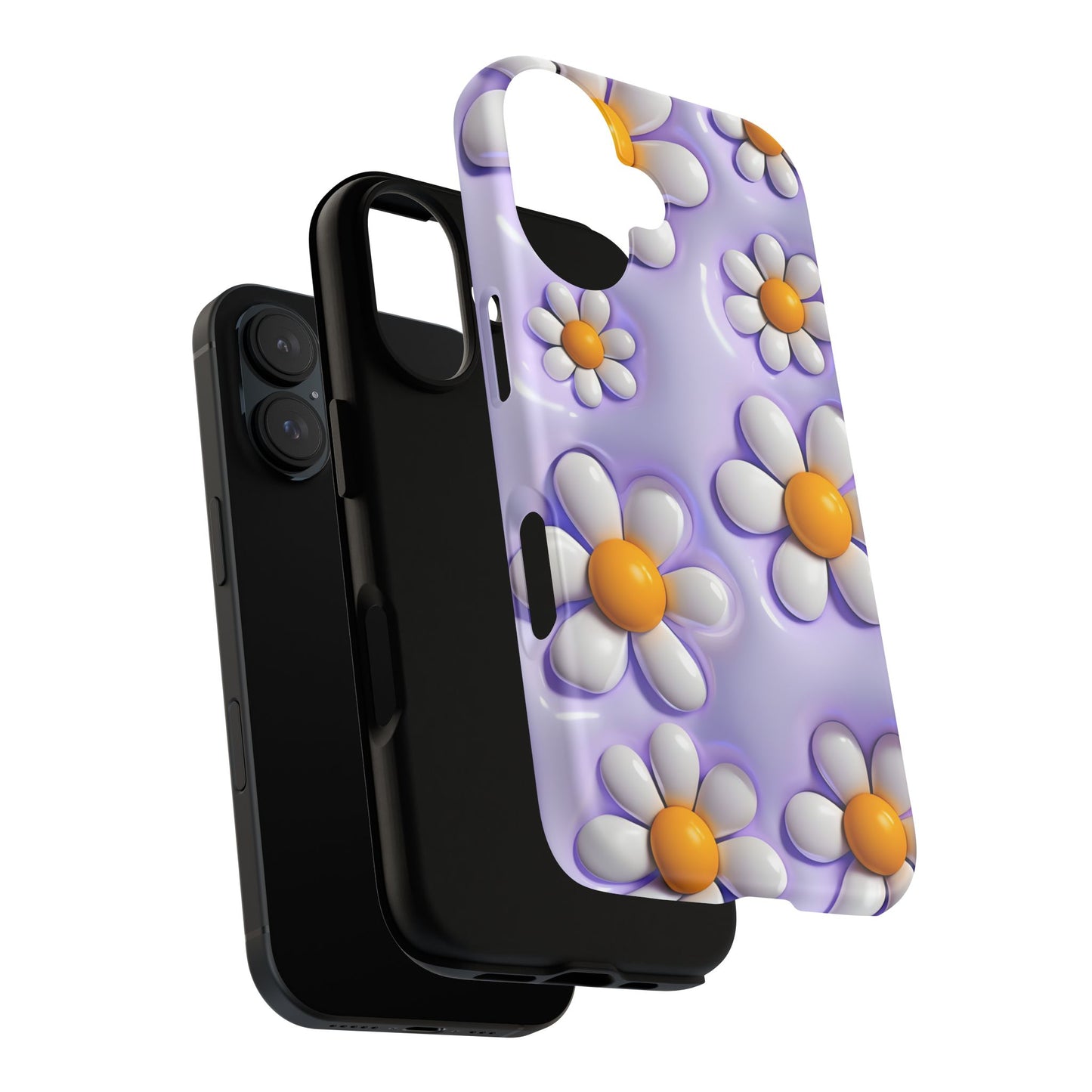 Daisy Floral Phone Case - Tough Cases for Flower Power Vibes