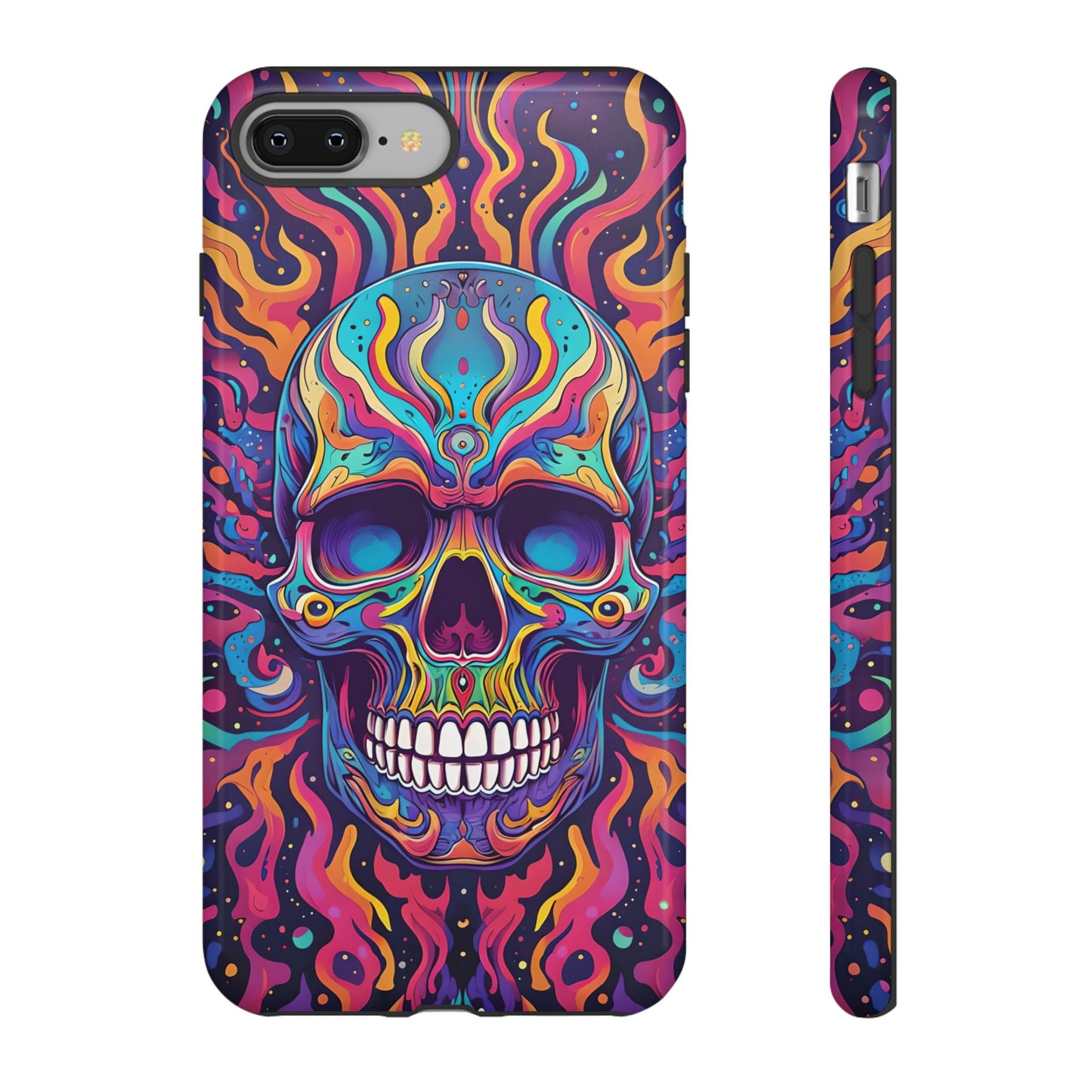 Colorful Skull Phone Case - Tough Cases for Bold Personalities
