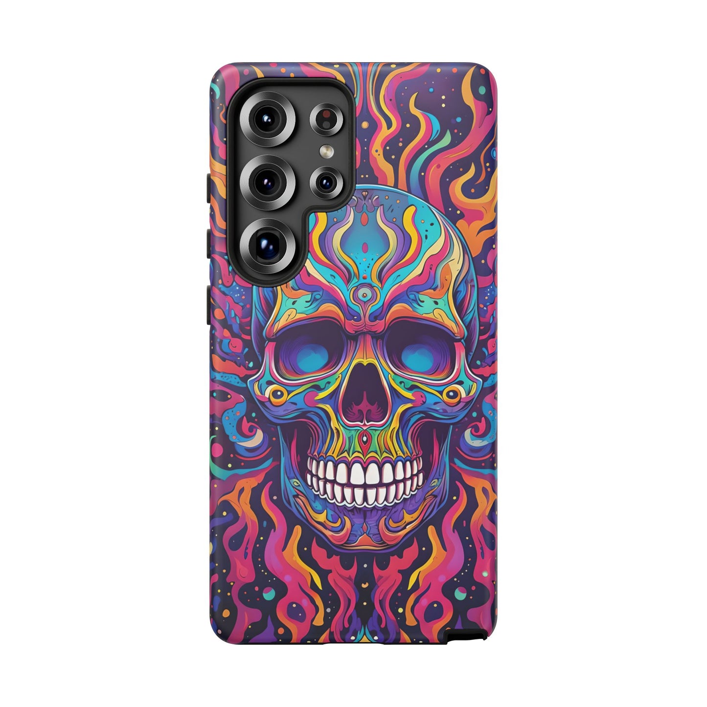 Colorful Skull Phone Case - Tough Cases for Bold Personalities