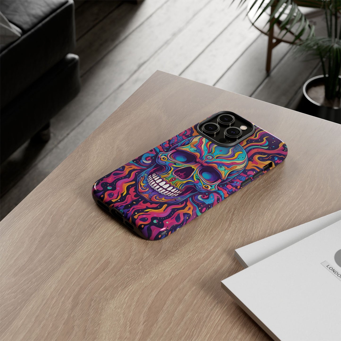 Colorful Skull Phone Case - Tough Cases for Bold Personalities