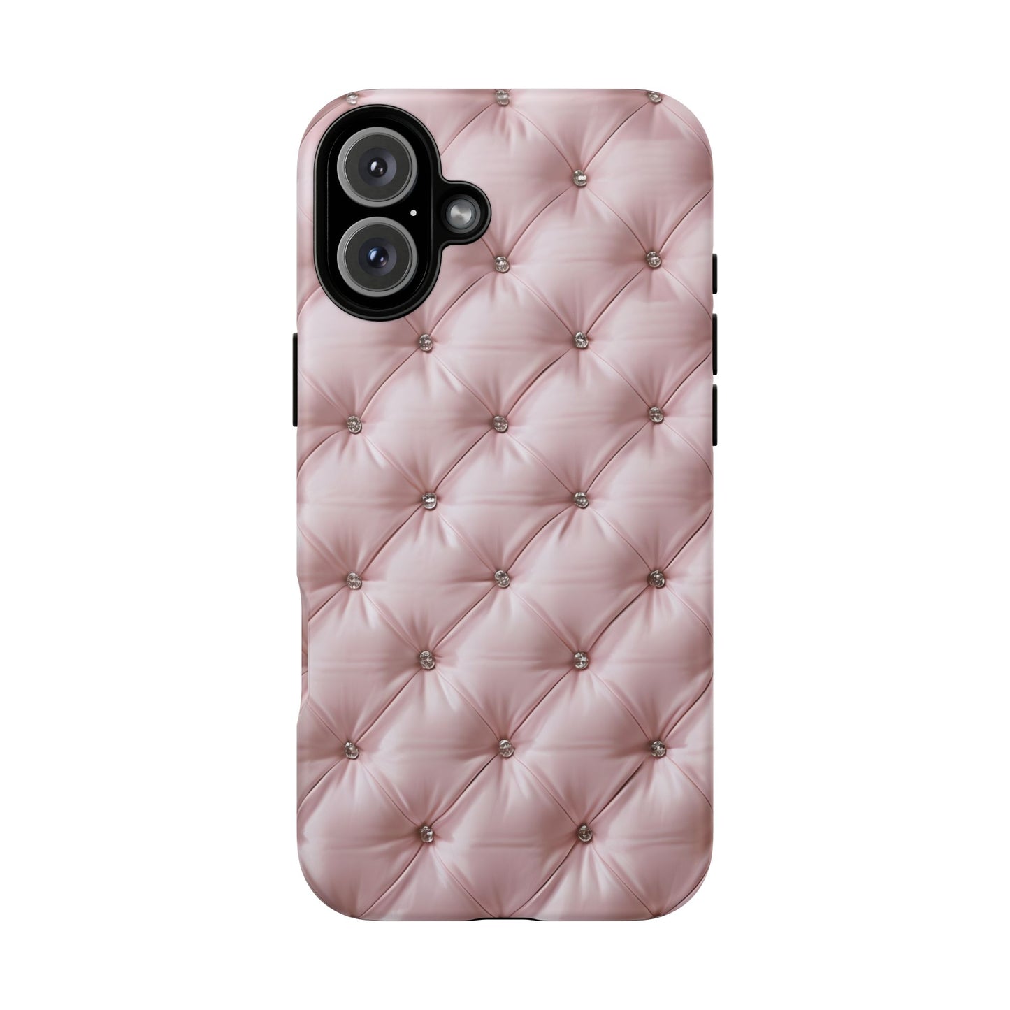Luxury Pink Quilted Phone Case - Tough Cases for Stylish Protection