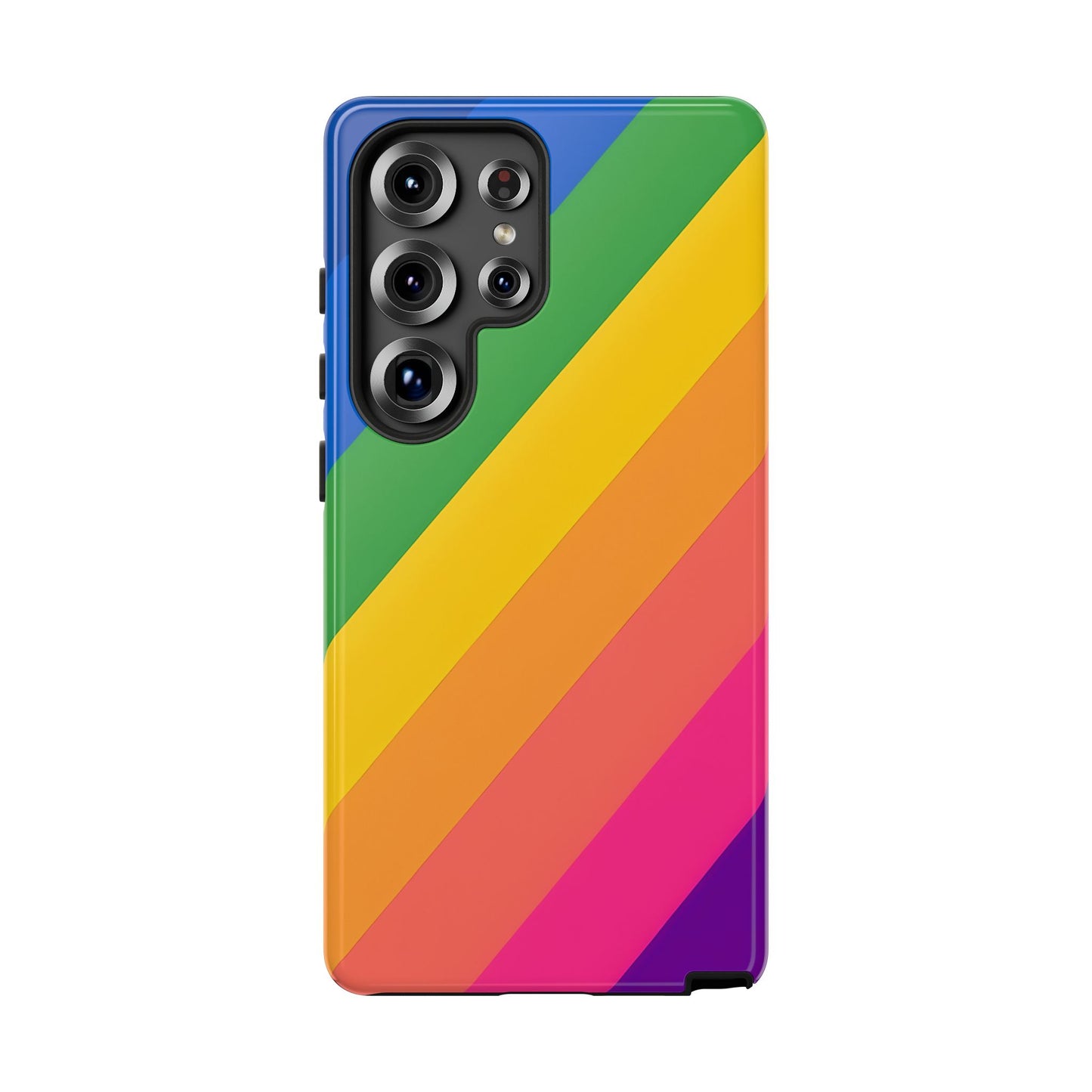 Vibrant Rainbow Phone Case - Tough & Stylish
