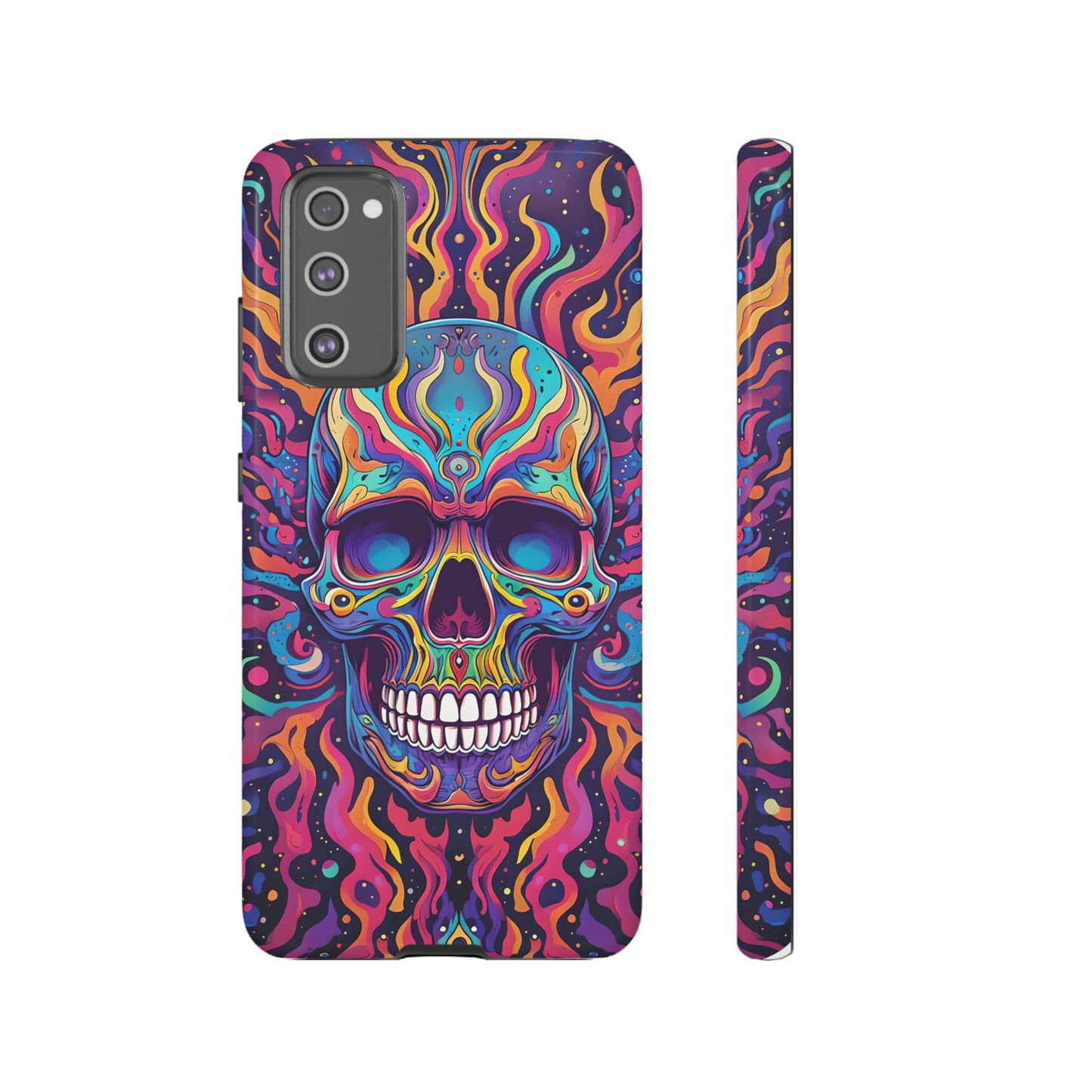 Colorful Skull Phone Case - Tough Cases for Bold Personalities