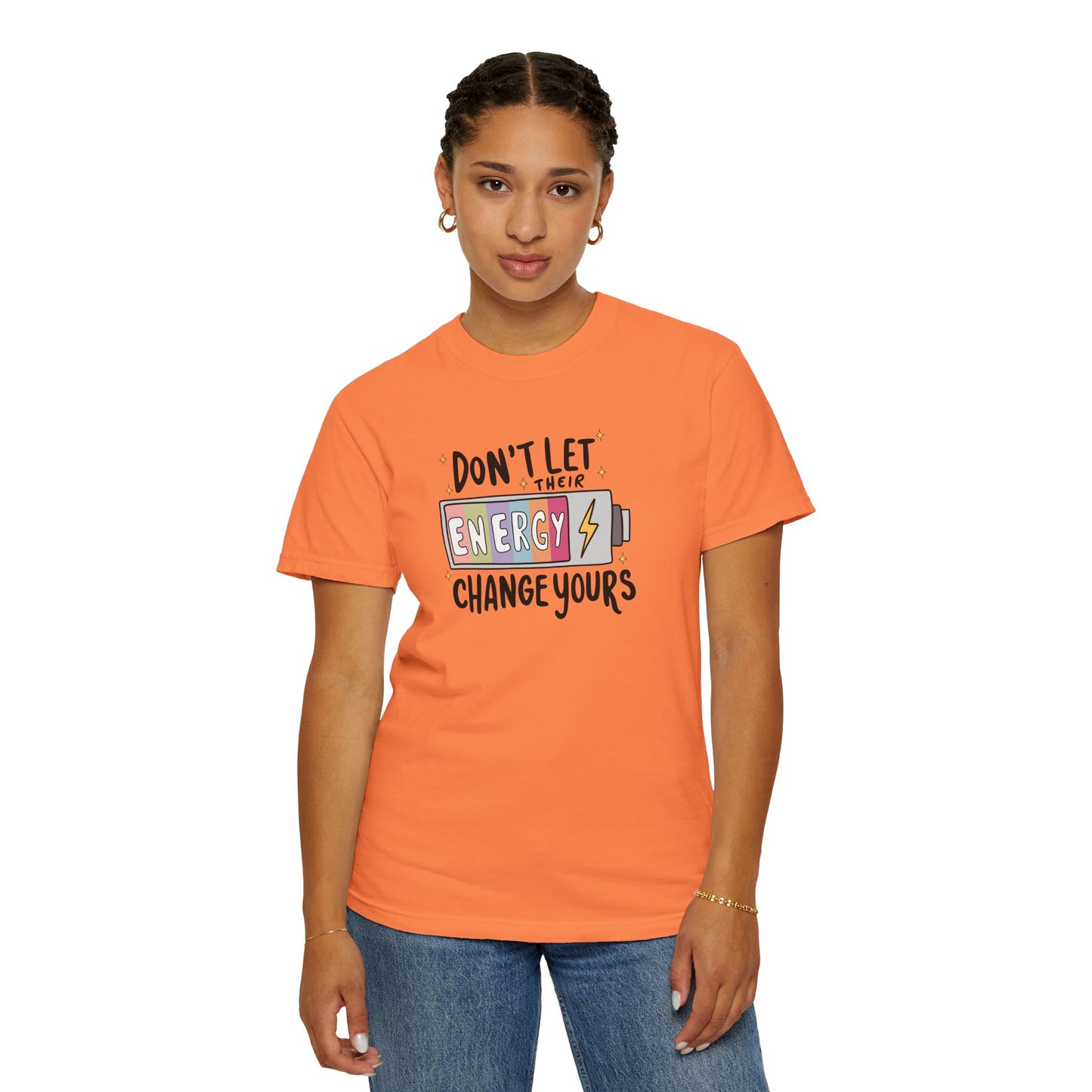 Funny Energy Change Unisex T-Shirt - Motivational Quote Tee