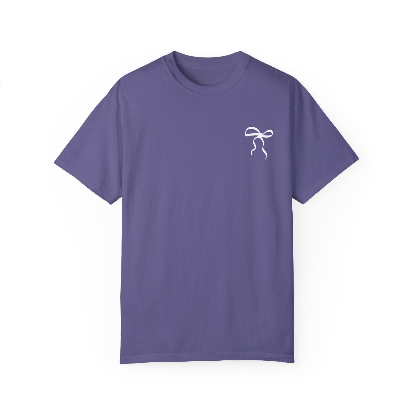 Inspirational T-Shirt with Bow Design – "But God"
