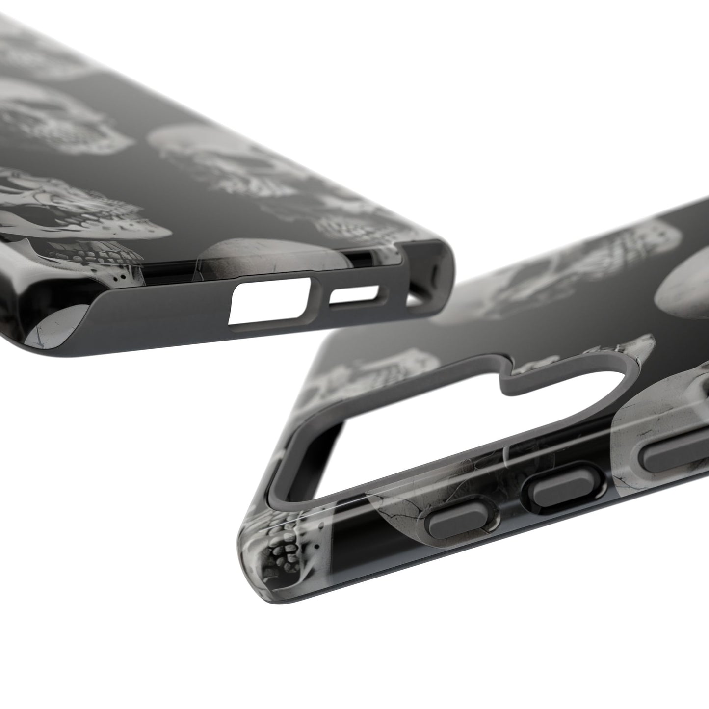 Skull Print Phone Case - Tough Cases for Bold Style