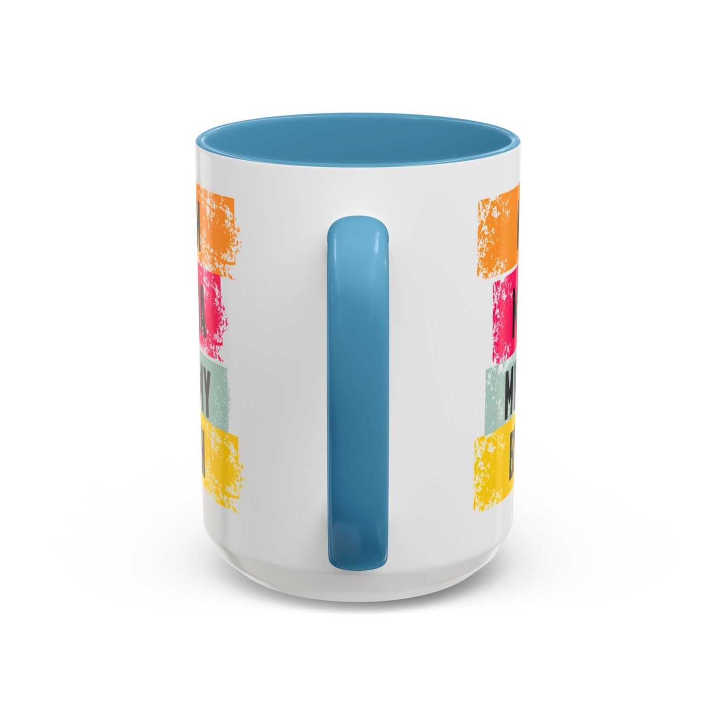 Colorful Family Titles 15oz Coffee Mug - MOM, MAMA, MOMMY, BRUH - Perfect Gift for Mother's Day!