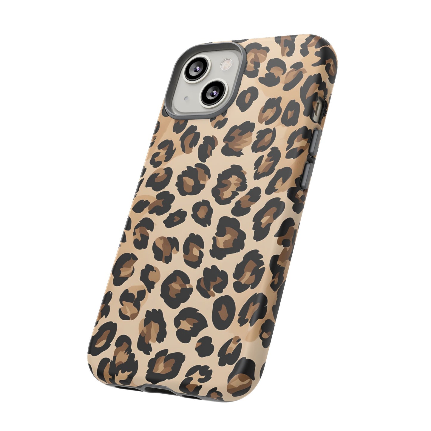 Wild Leopard Print Phone Case - Tough Protection for Animal Lovers