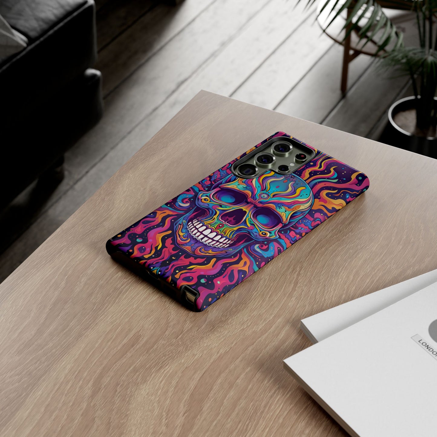 Colorful Skull Phone Case - Tough Cases for Bold Personalities