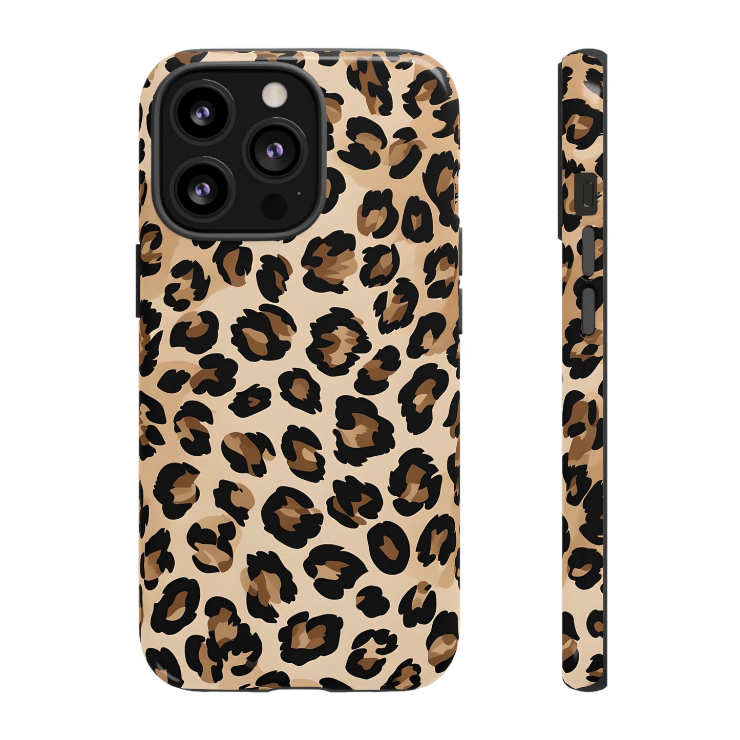 Wild Leopard Print Phone Case - Tough Protection for Animal Lovers