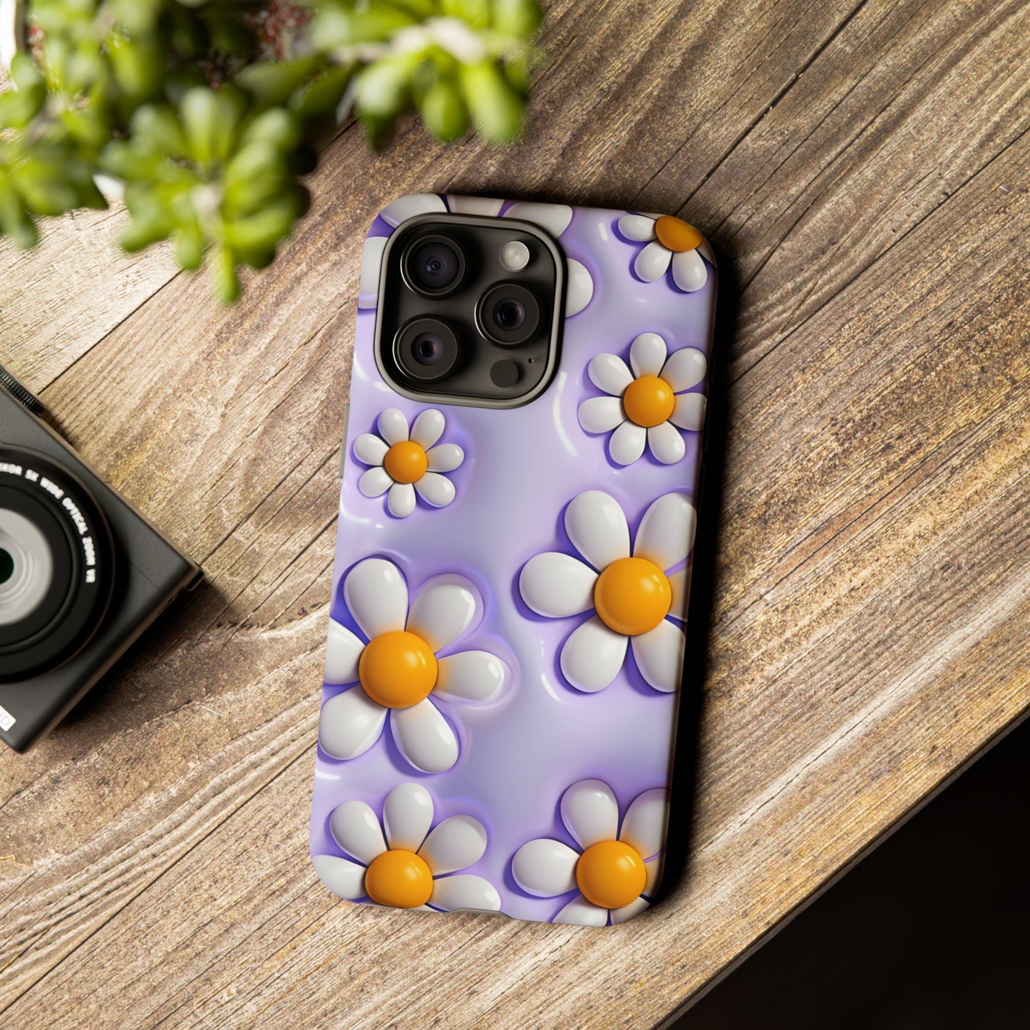 Daisy Floral Phone Case - Tough Cases for Flower Power Vibes