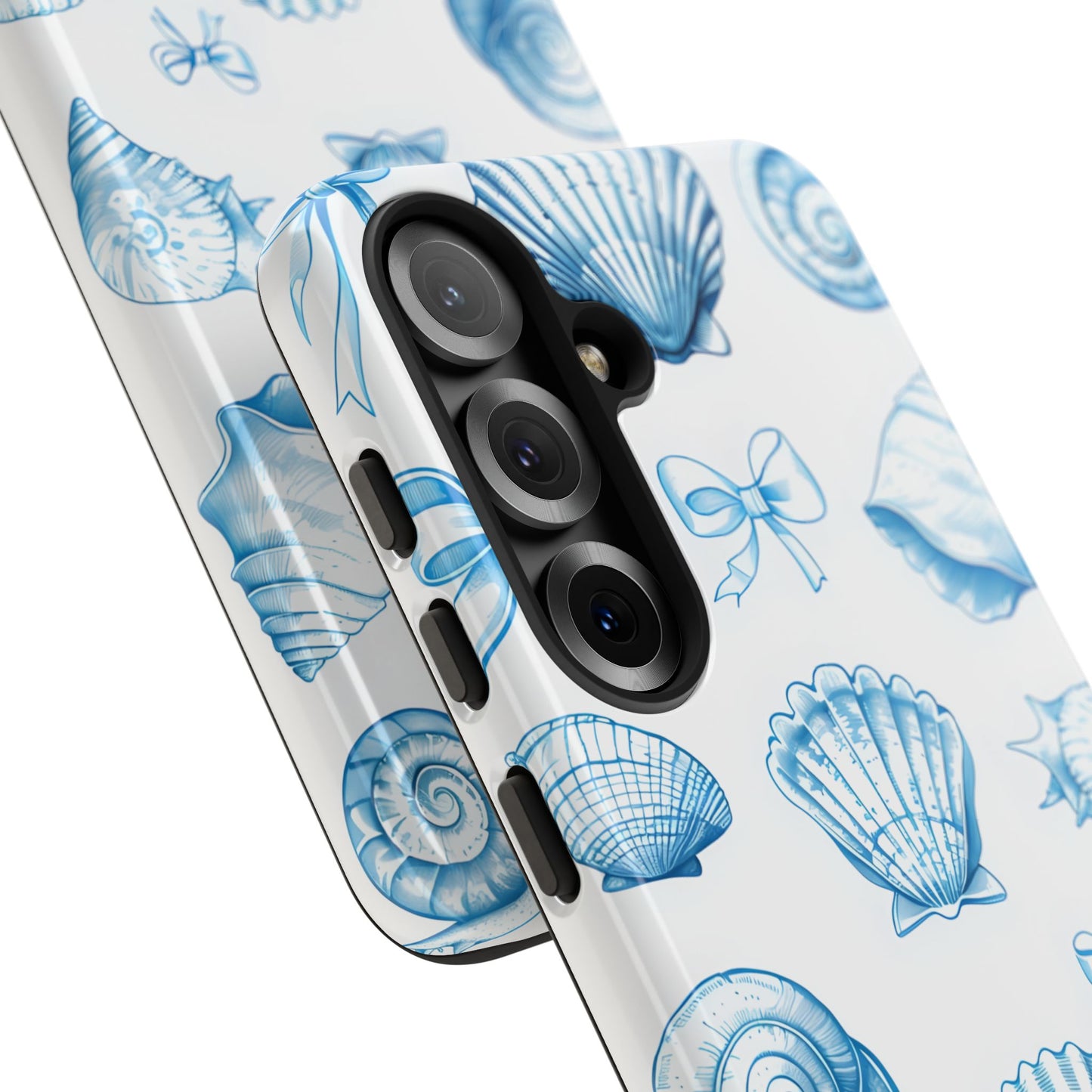 Coquette-Coastal Ocean-Themed Phone Case - Seashell and Starfish Design
