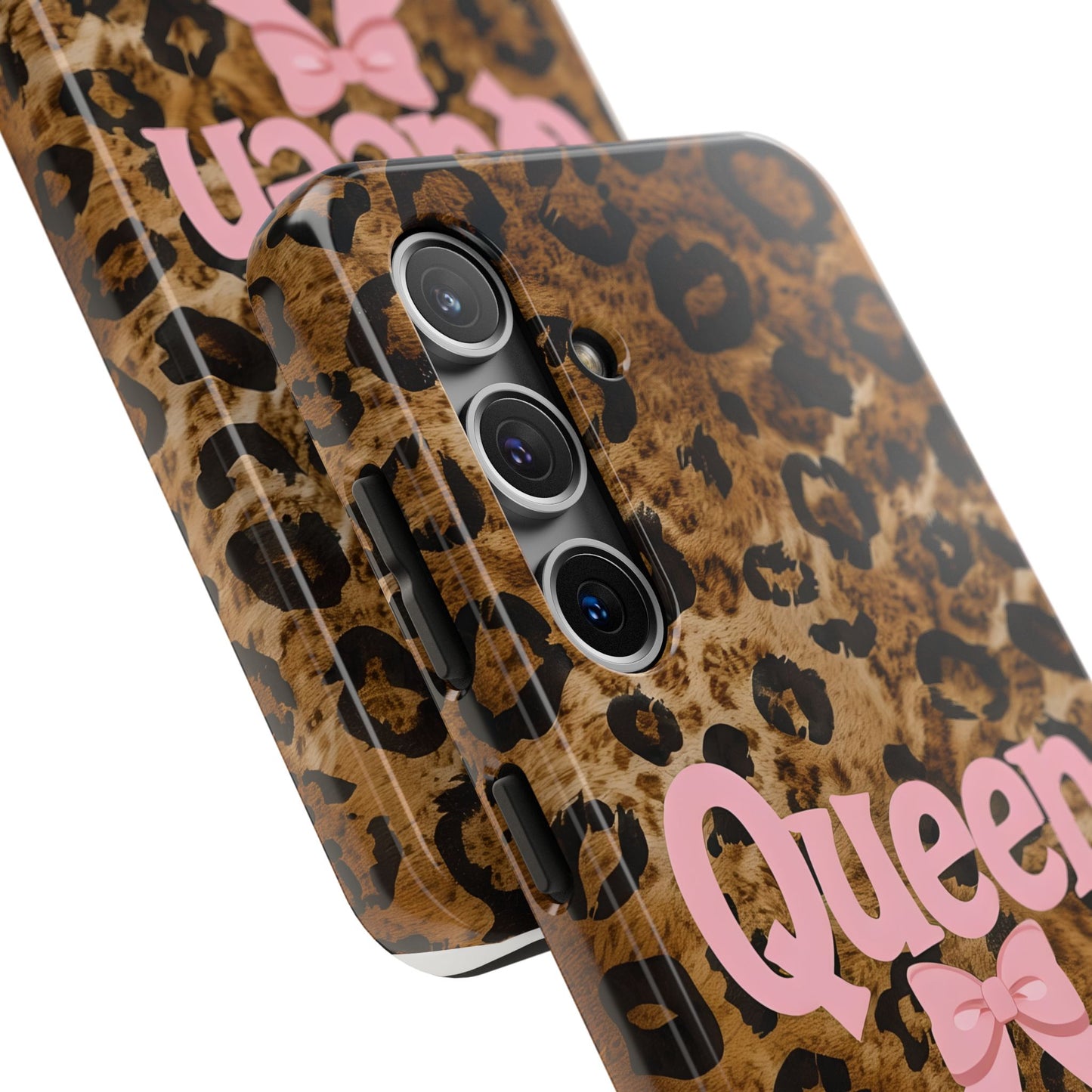 Queen Leopard Print Tough Phone Case