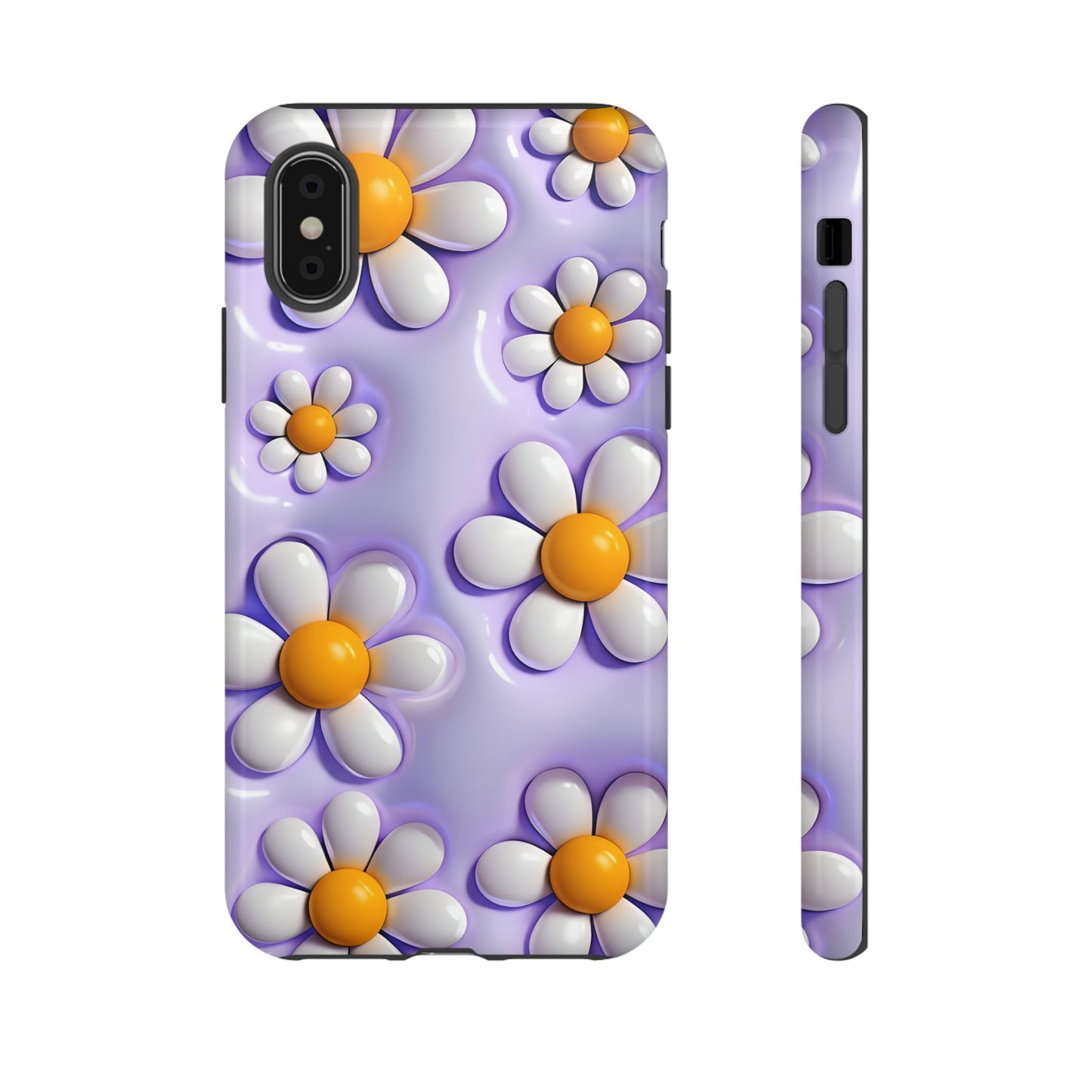 Daisy Floral Phone Case - Tough Cases for Flower Power Vibes
