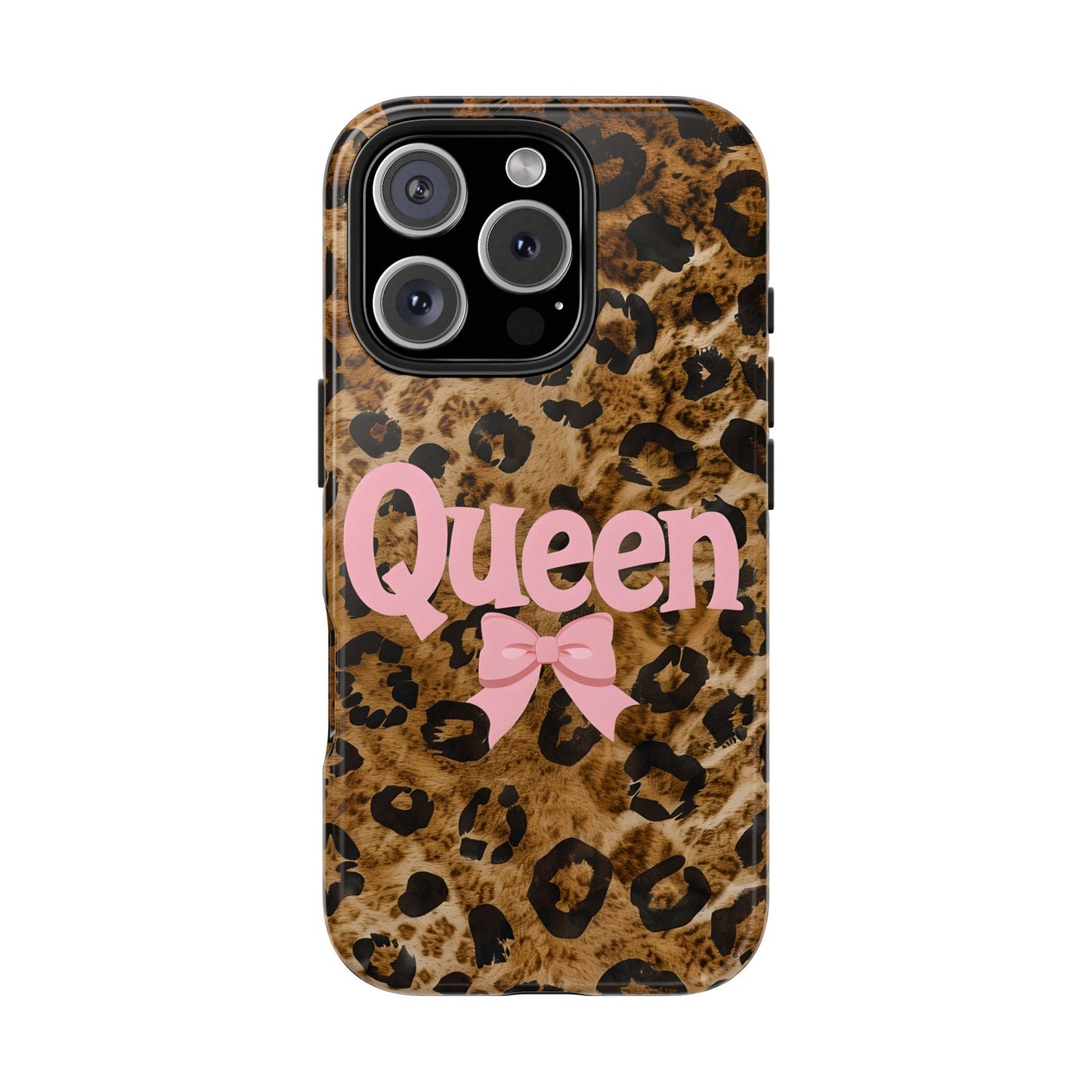 Queen Leopard Print Tough Phone Case